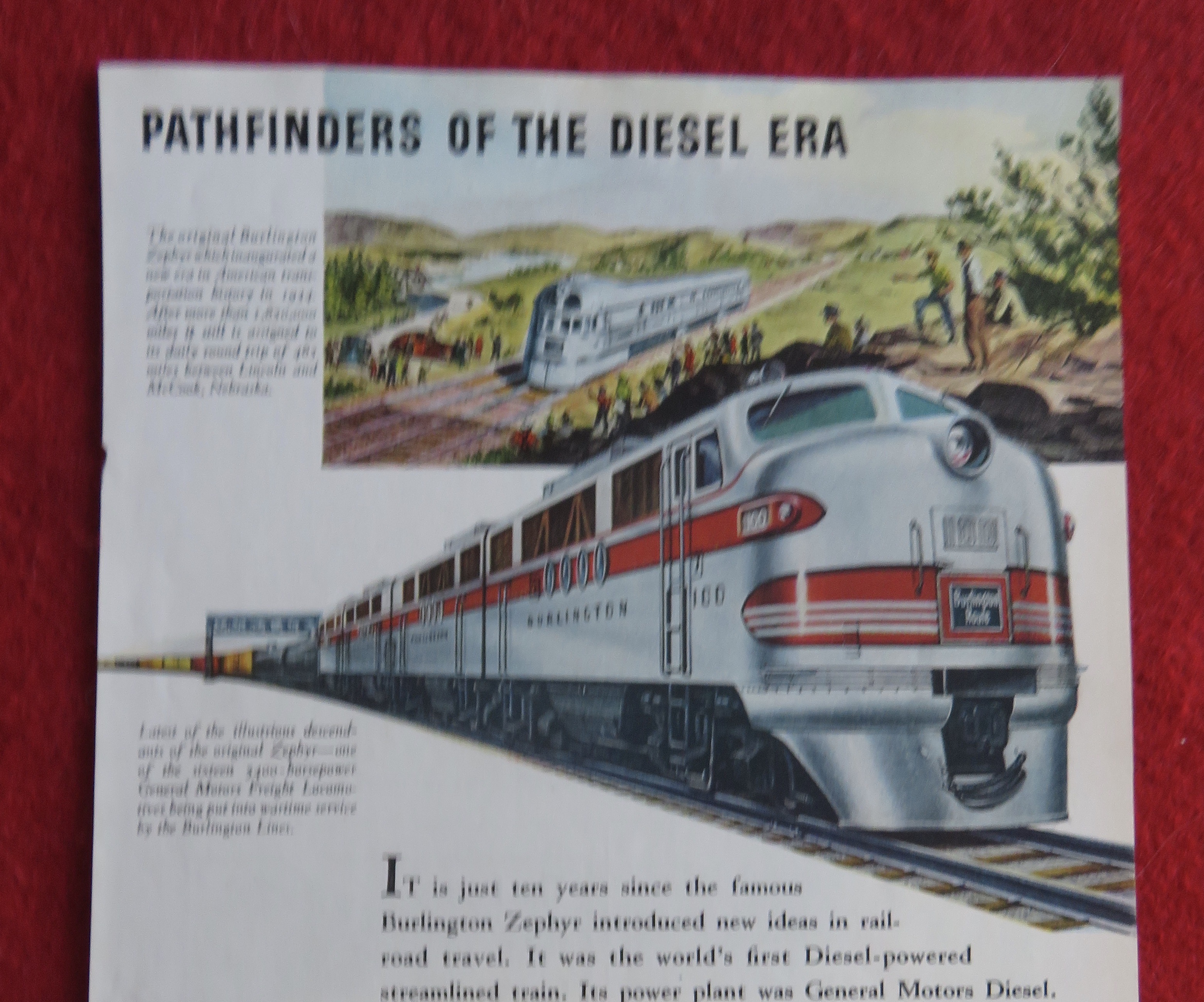 1944 General Motors Diesel Power with the Zephyr