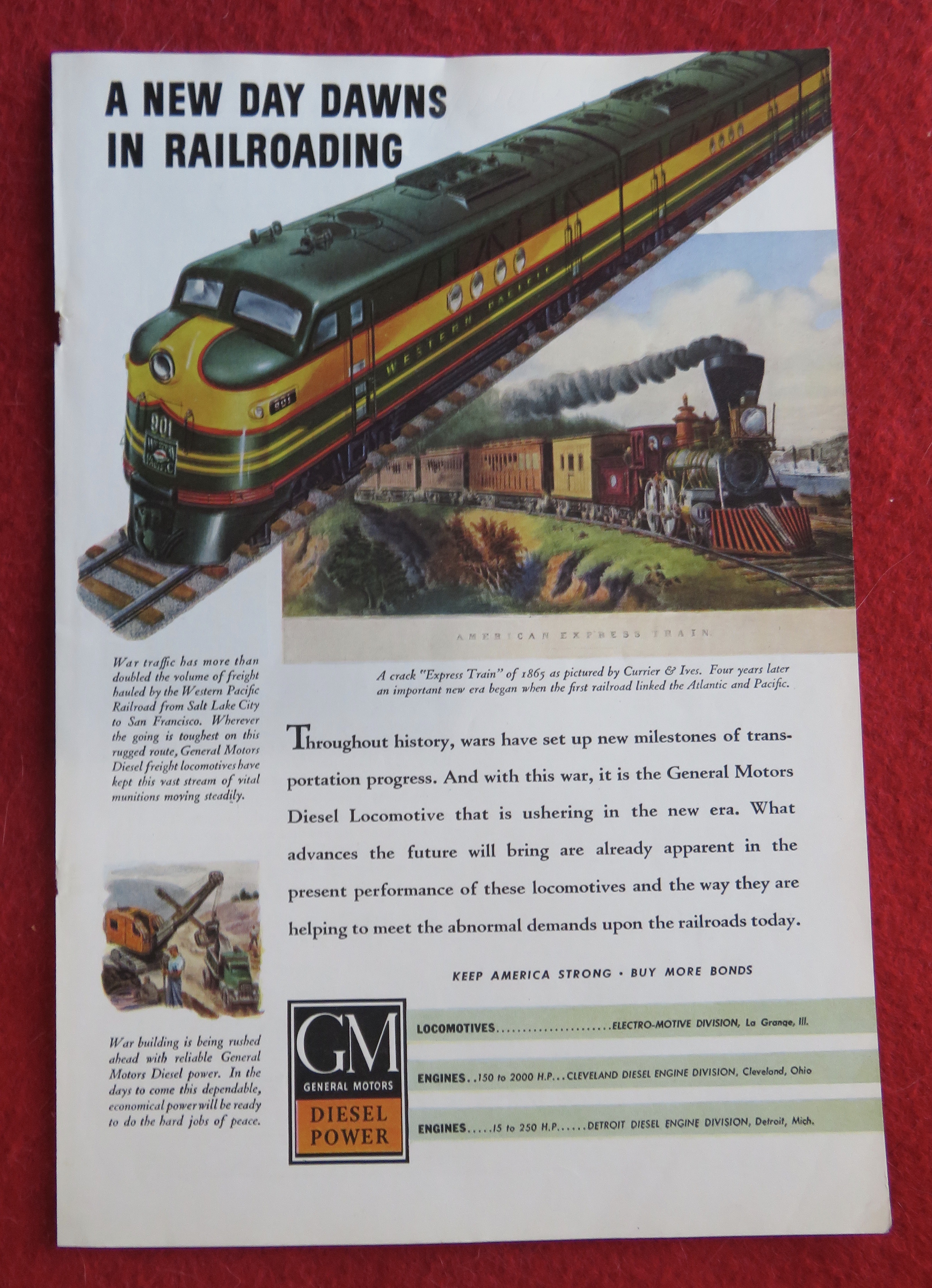 1944 General Motors Diesel Power with Railroading