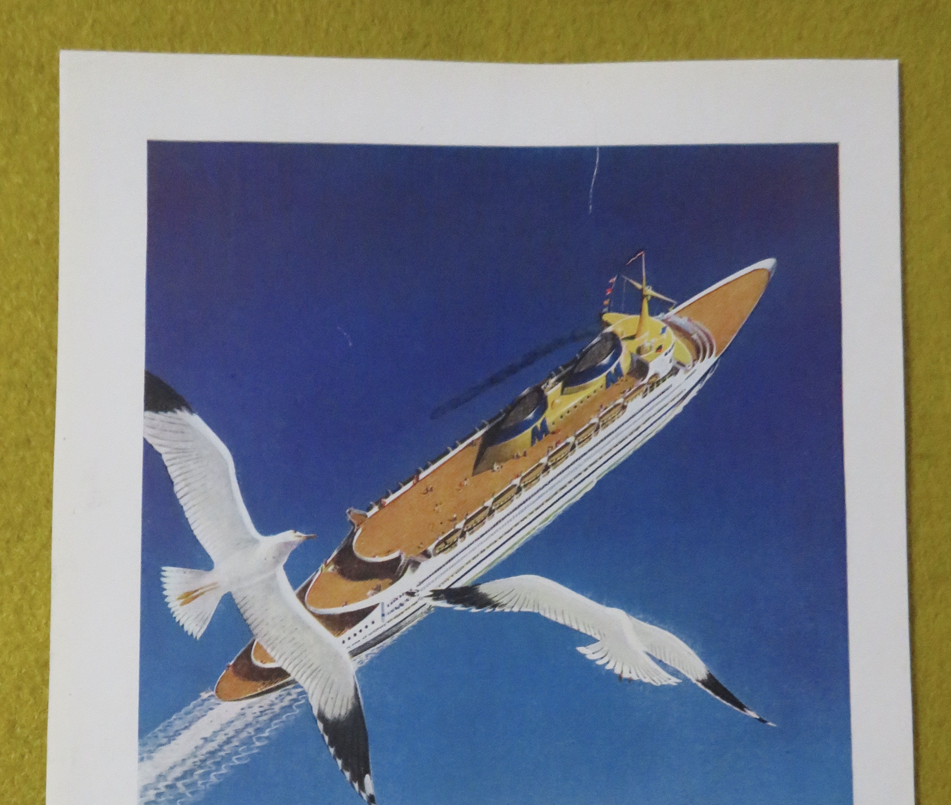 1945 Matson Lines To Hawaii with Delights To Come