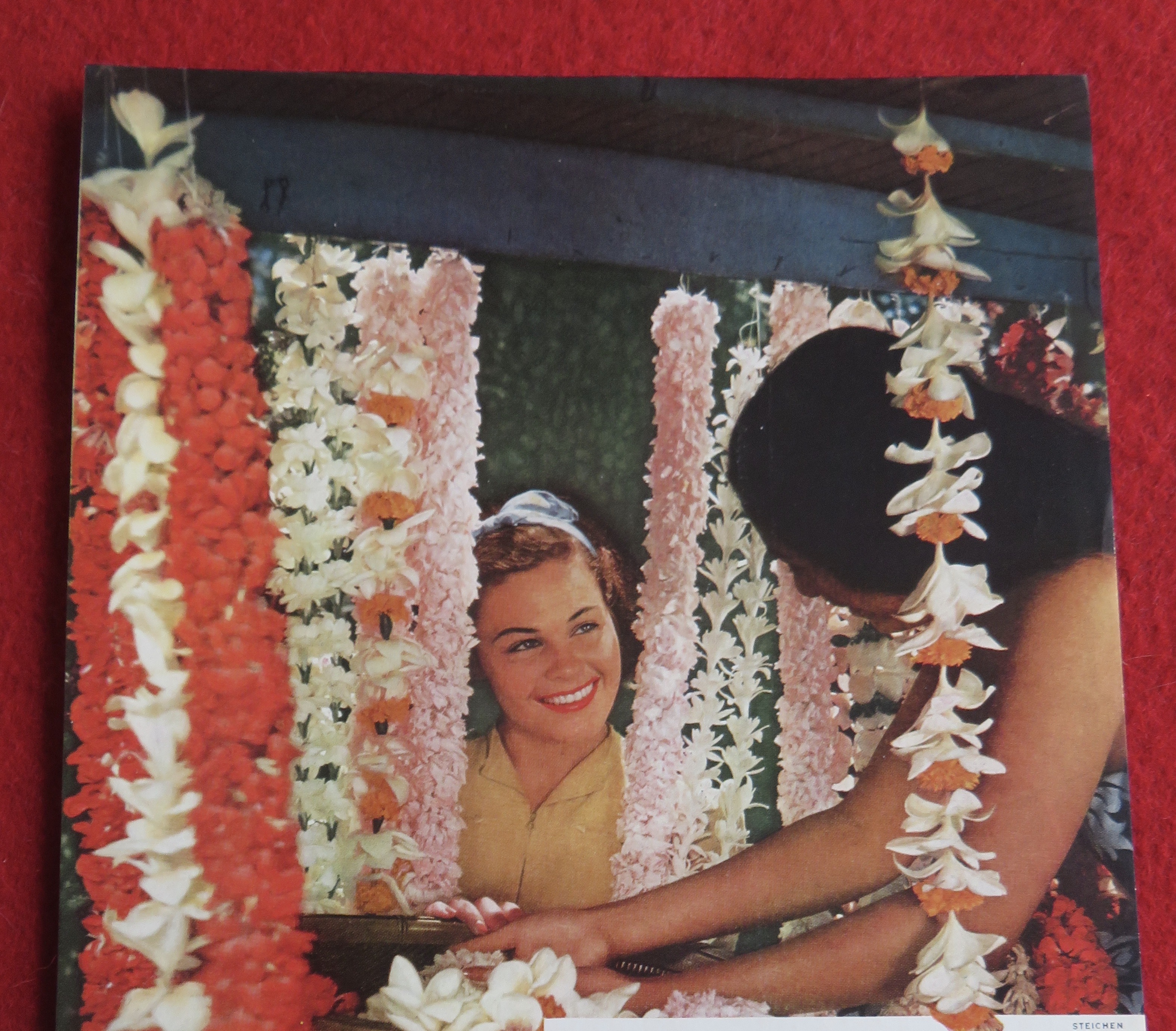 1940 Matson Line To Hawaii with Lovely Woman