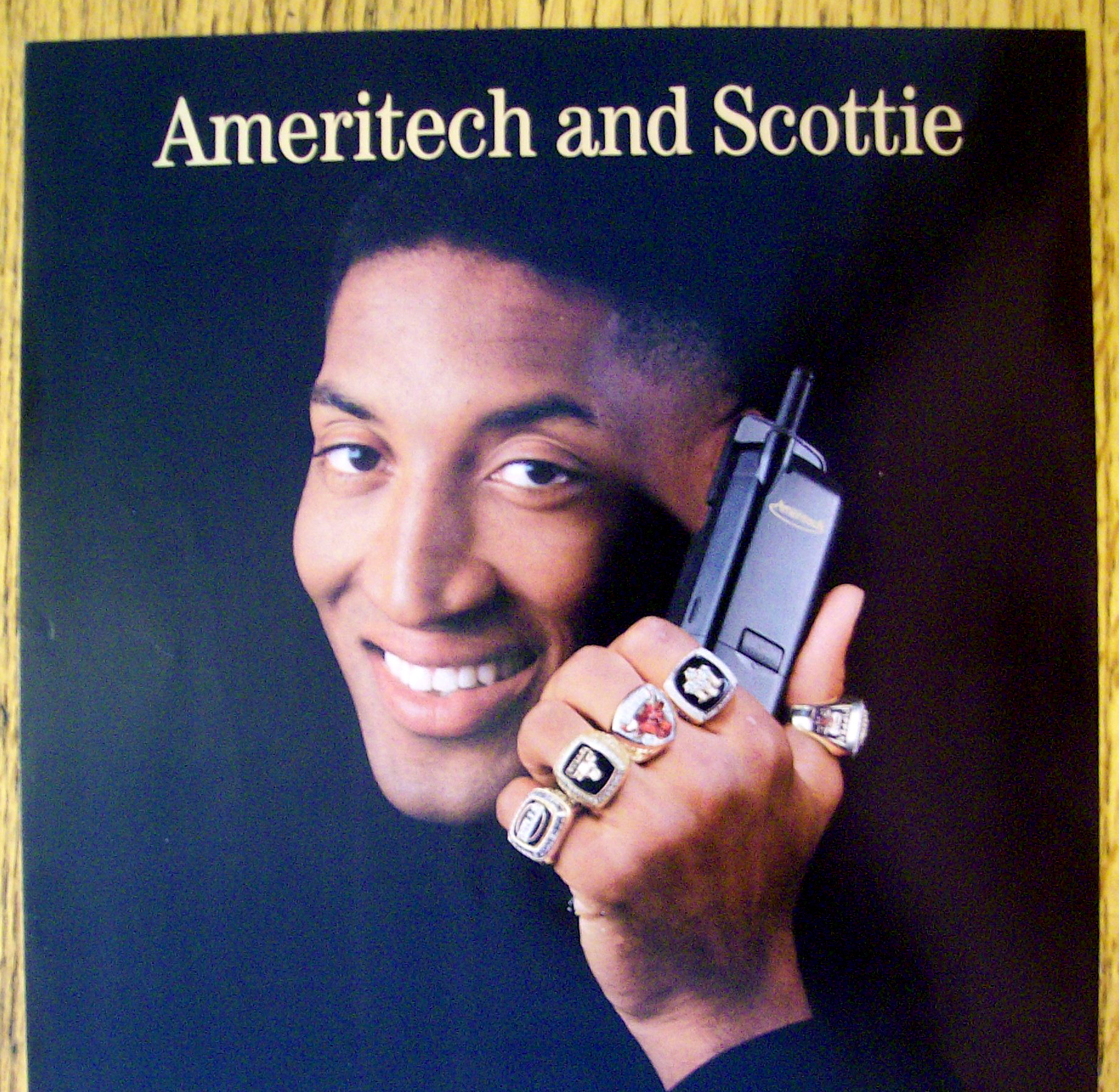 1997 Ameritech with Chicago Bull's Scottie Pippen