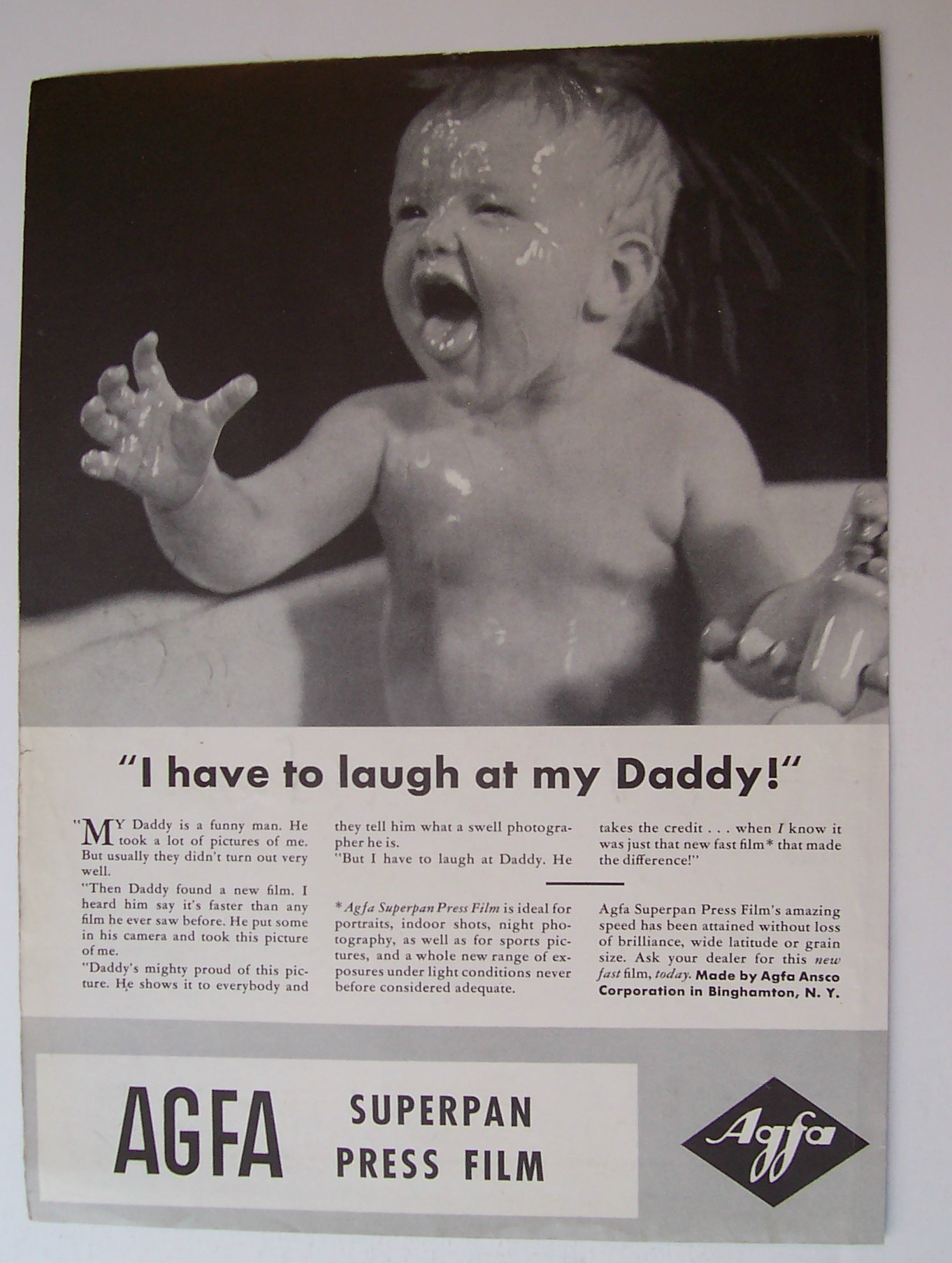 1939  Agfa  Superpan Press Film
