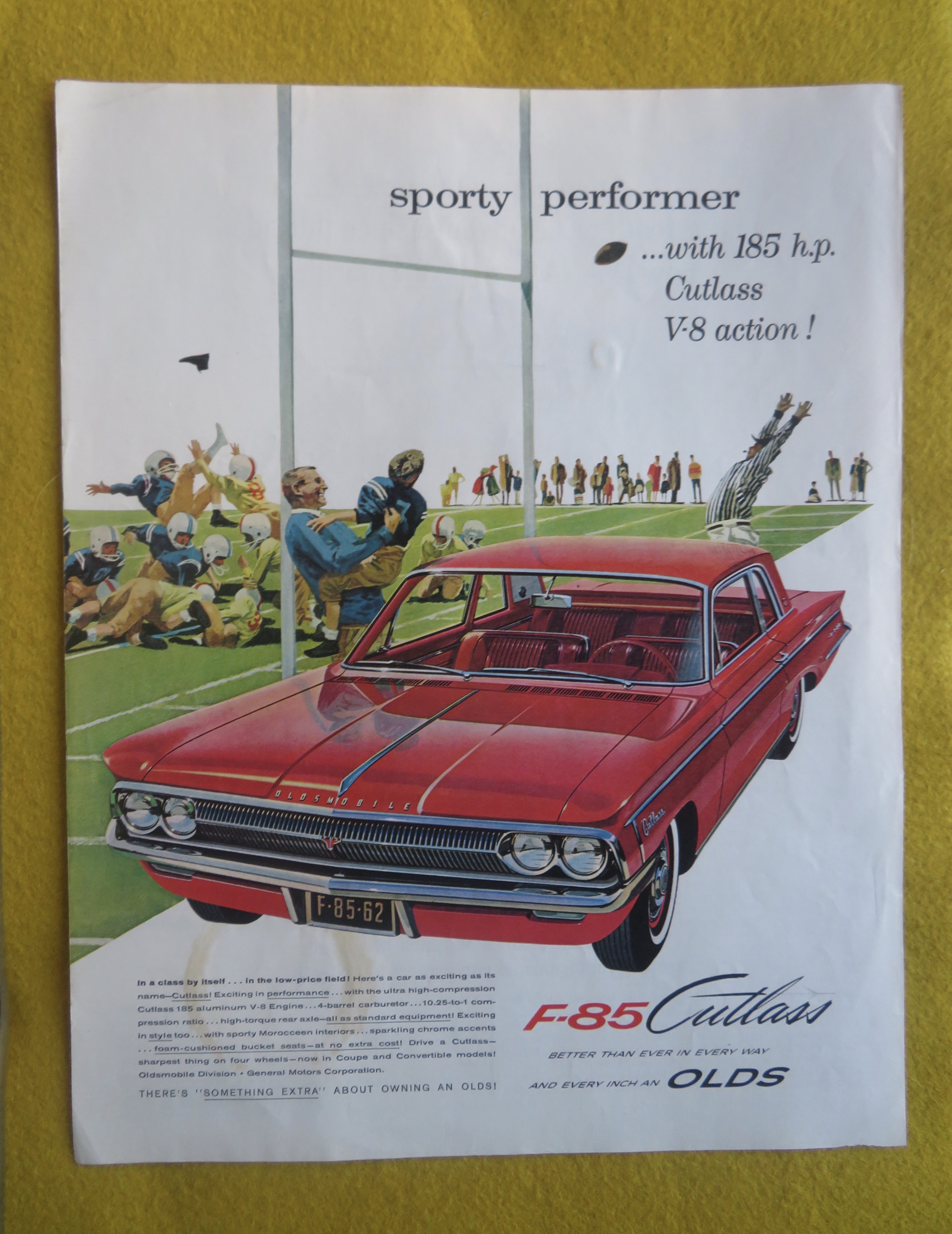 1962 Oldsmobile Automobile with F-85 Cutlass
