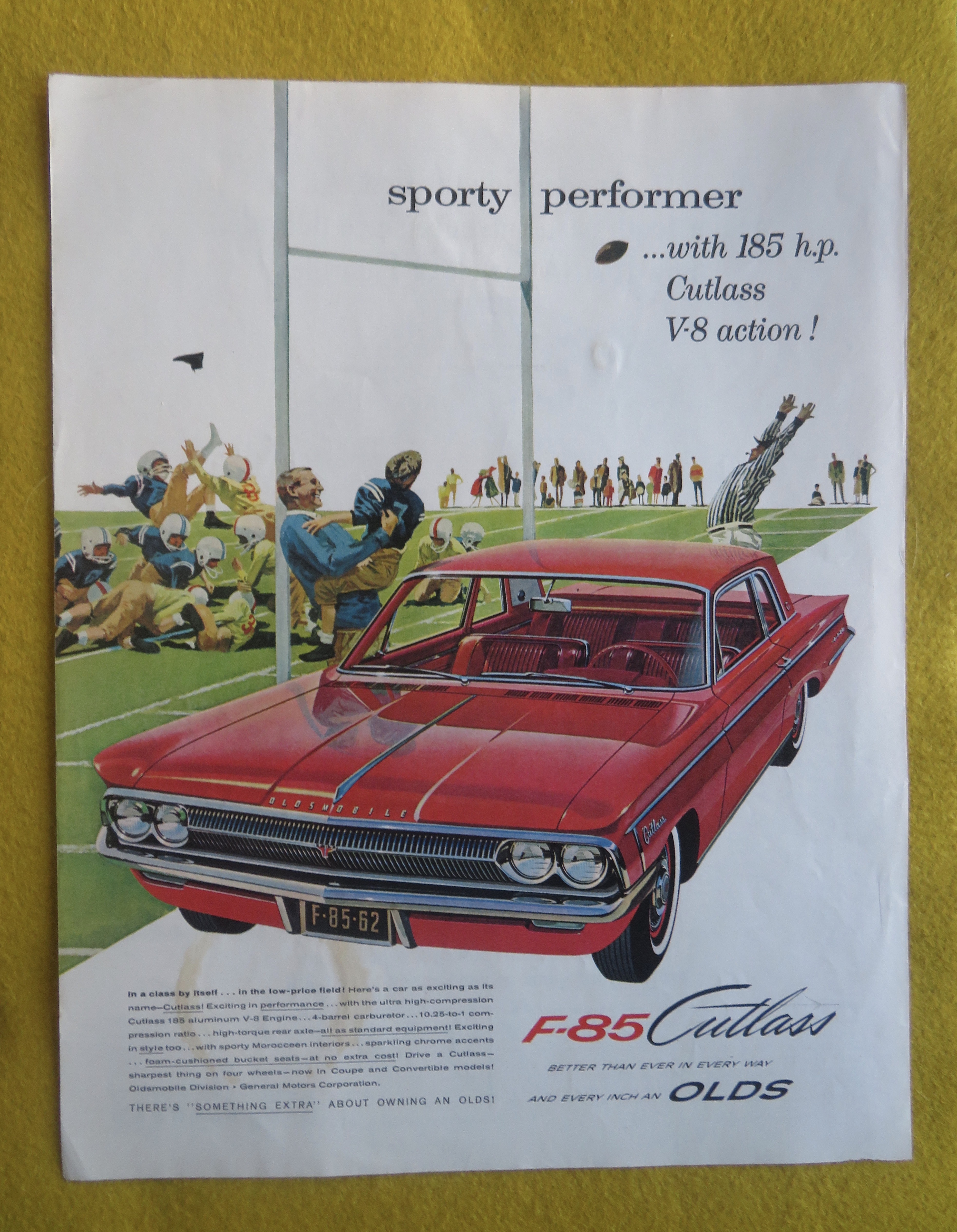 1962 Oldsmobile Automobile with F-85 Cutlass
