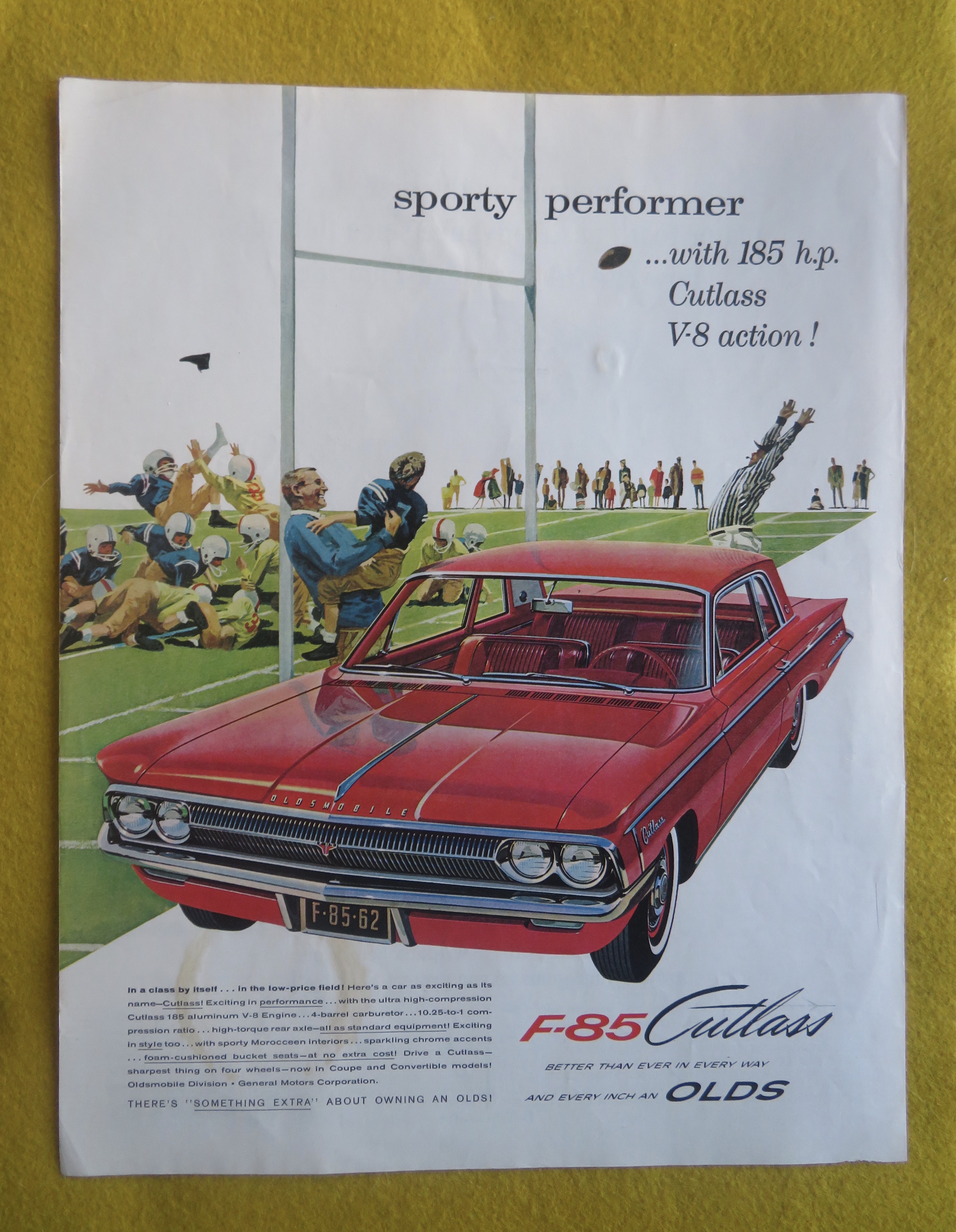 1962 Oldsmobile Automobile with F-85 Cutlass