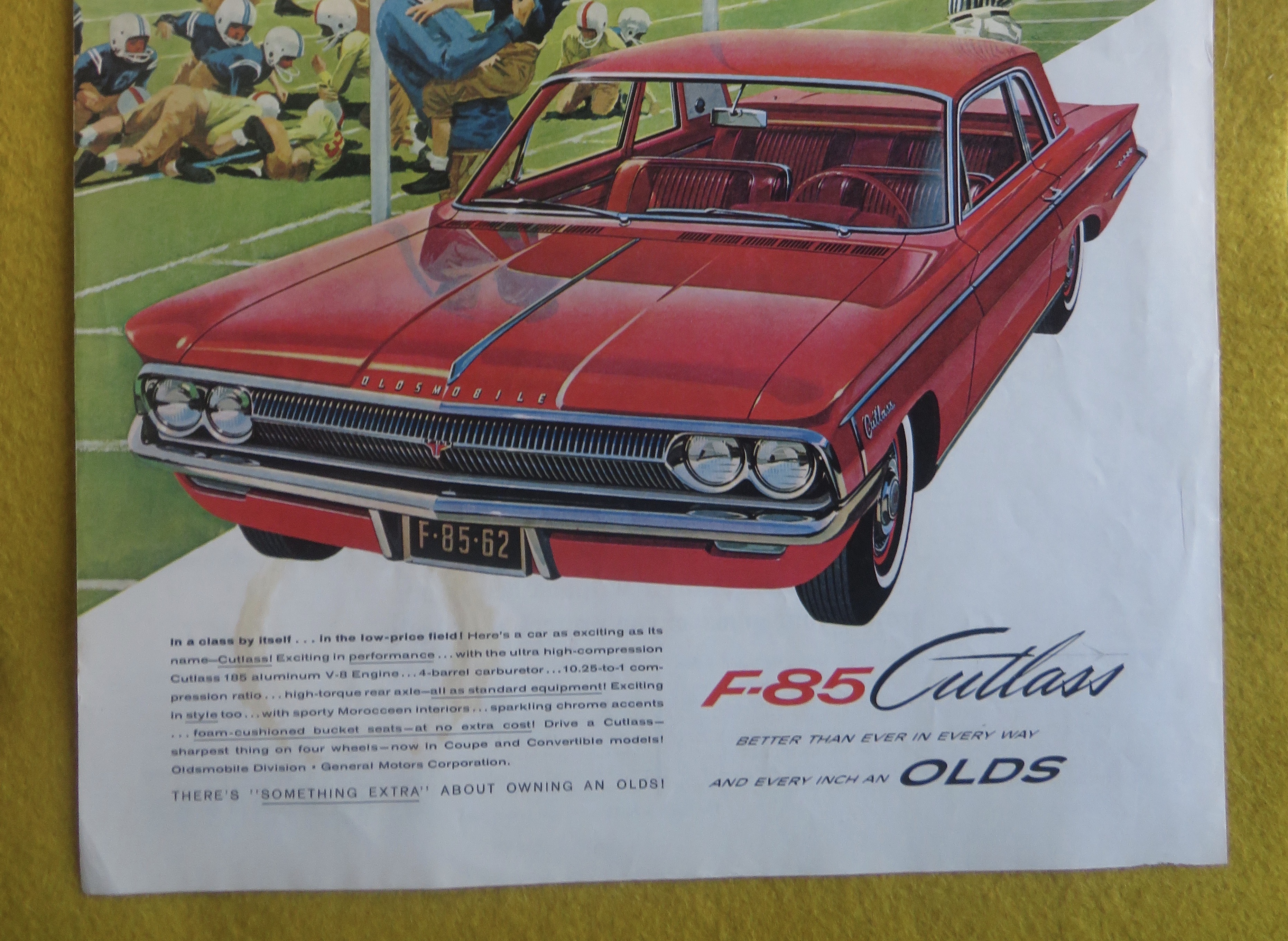 1962 Oldsmobile Automobile with F-85 Cutlass