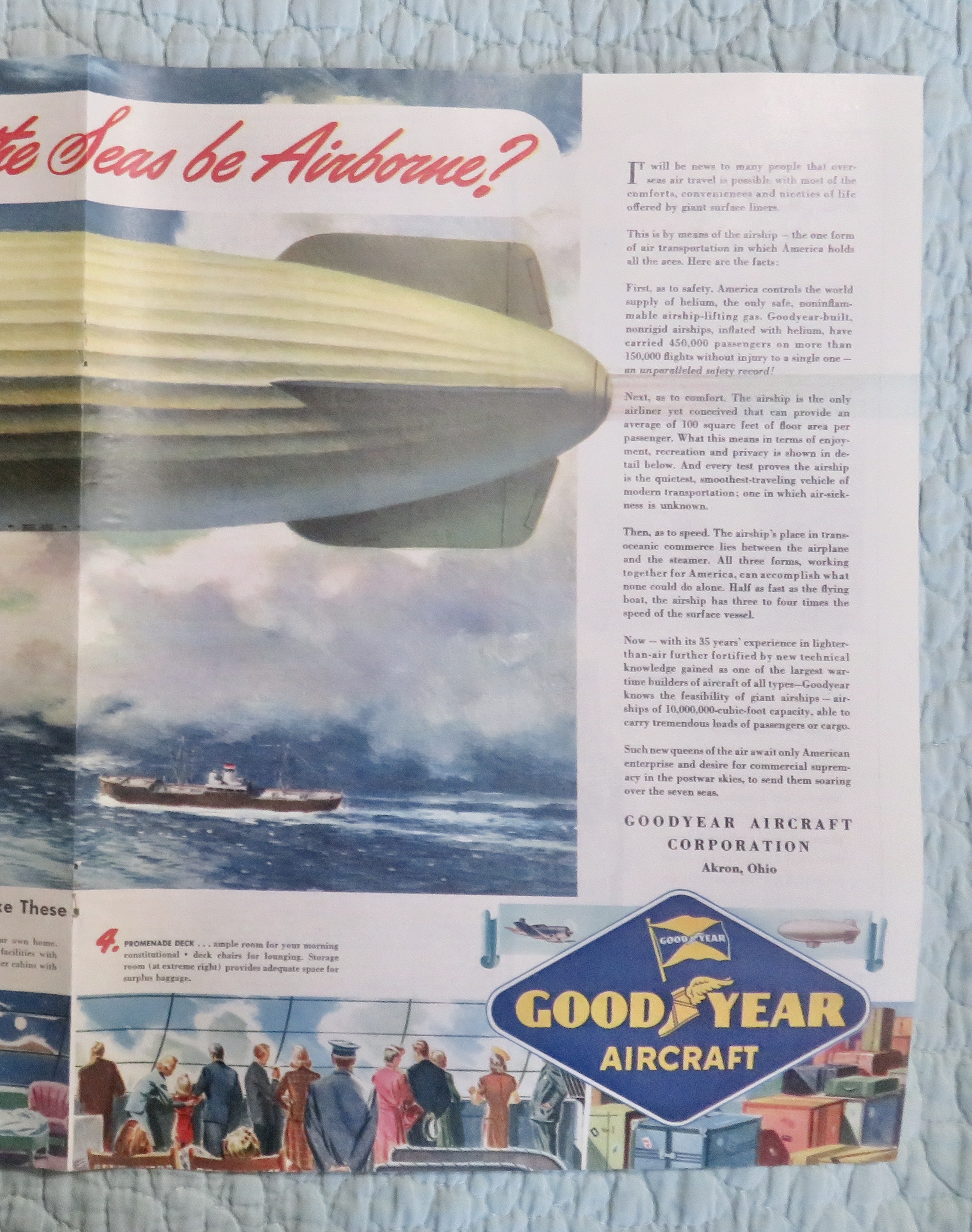 1945 Good Year with Post War Airships