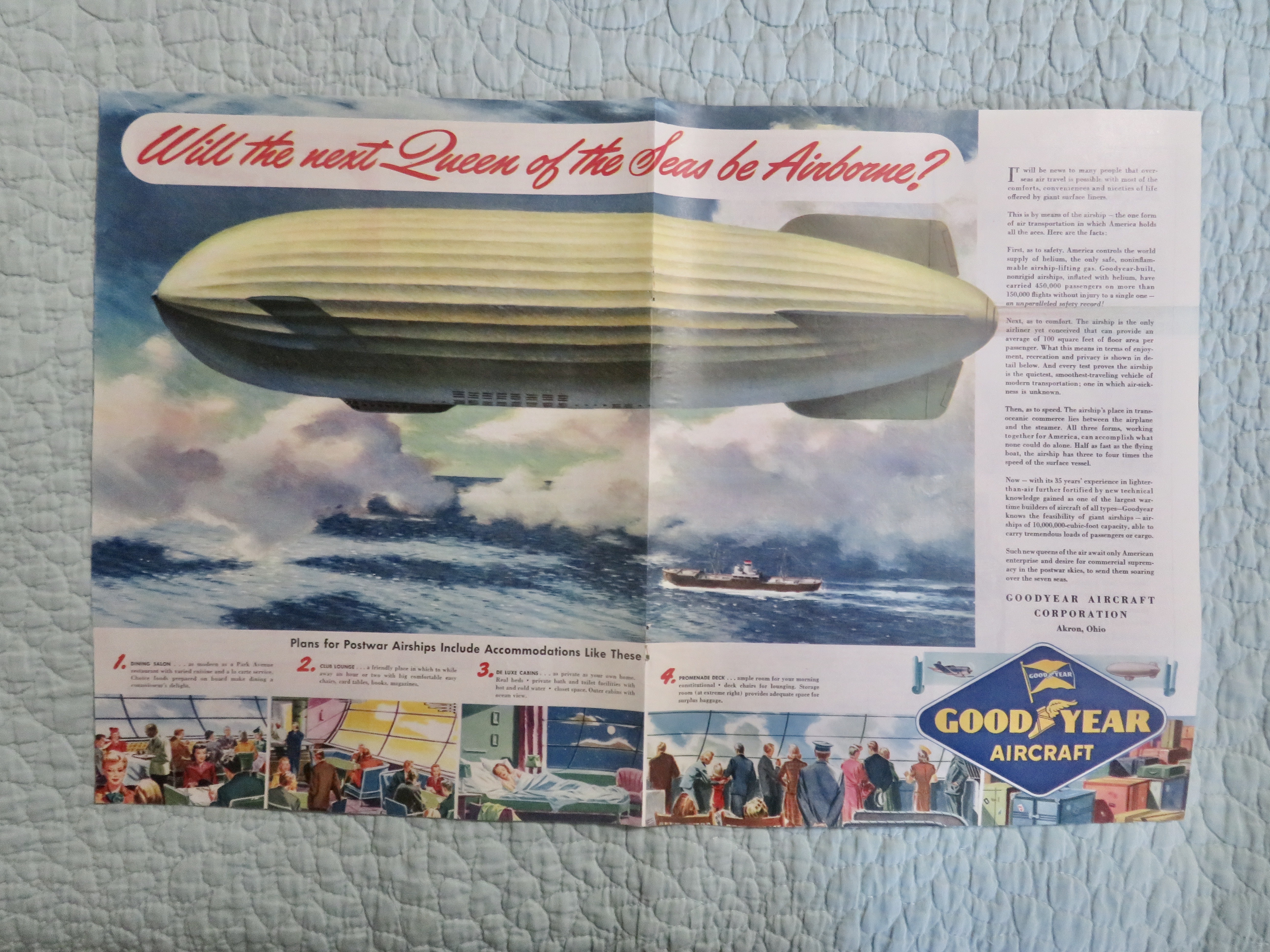 1945 Good Year with Post War Airships