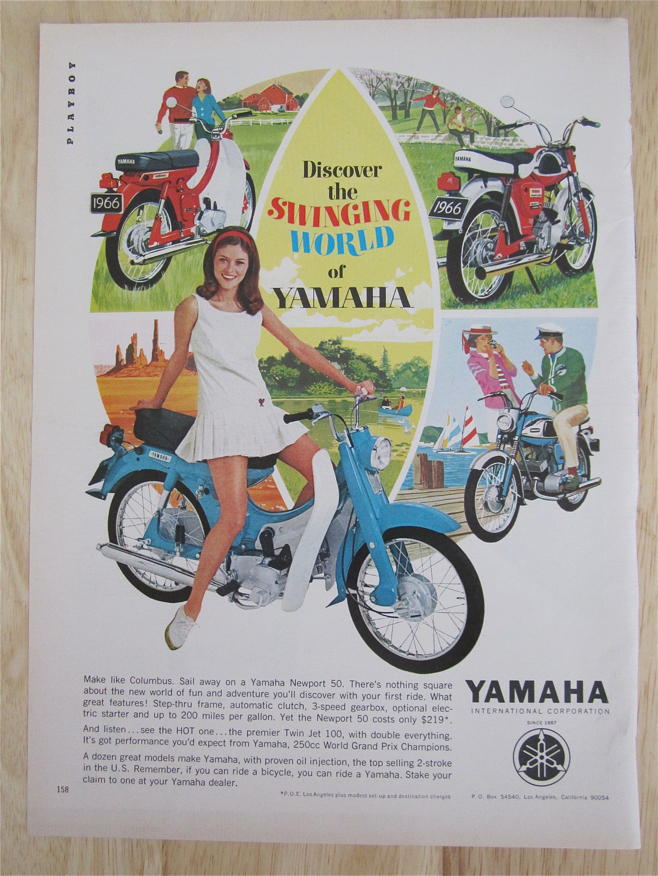 1966 Yamaha with Swinging World Of Yamaha