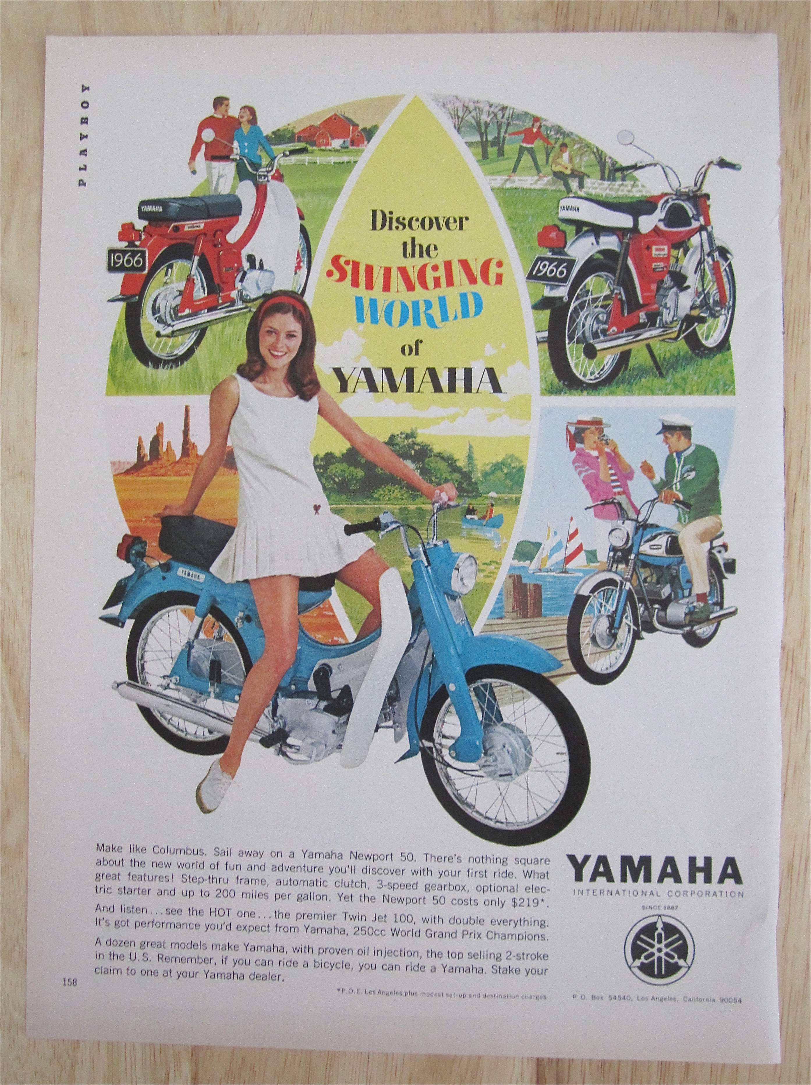 1966 Yamaha with Swinging World Of Yamaha