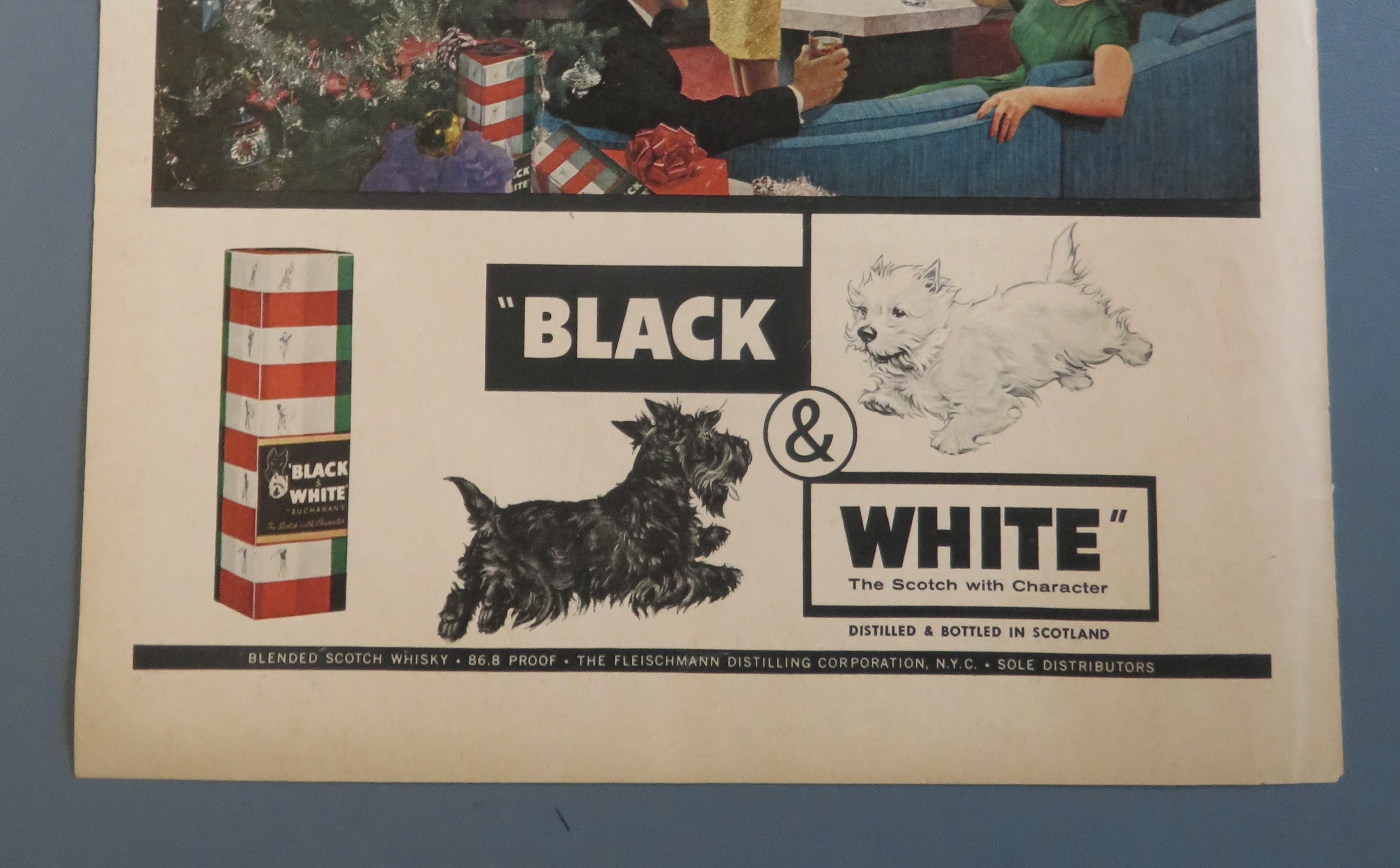 1961 Black & White Scotch with Couples Talking