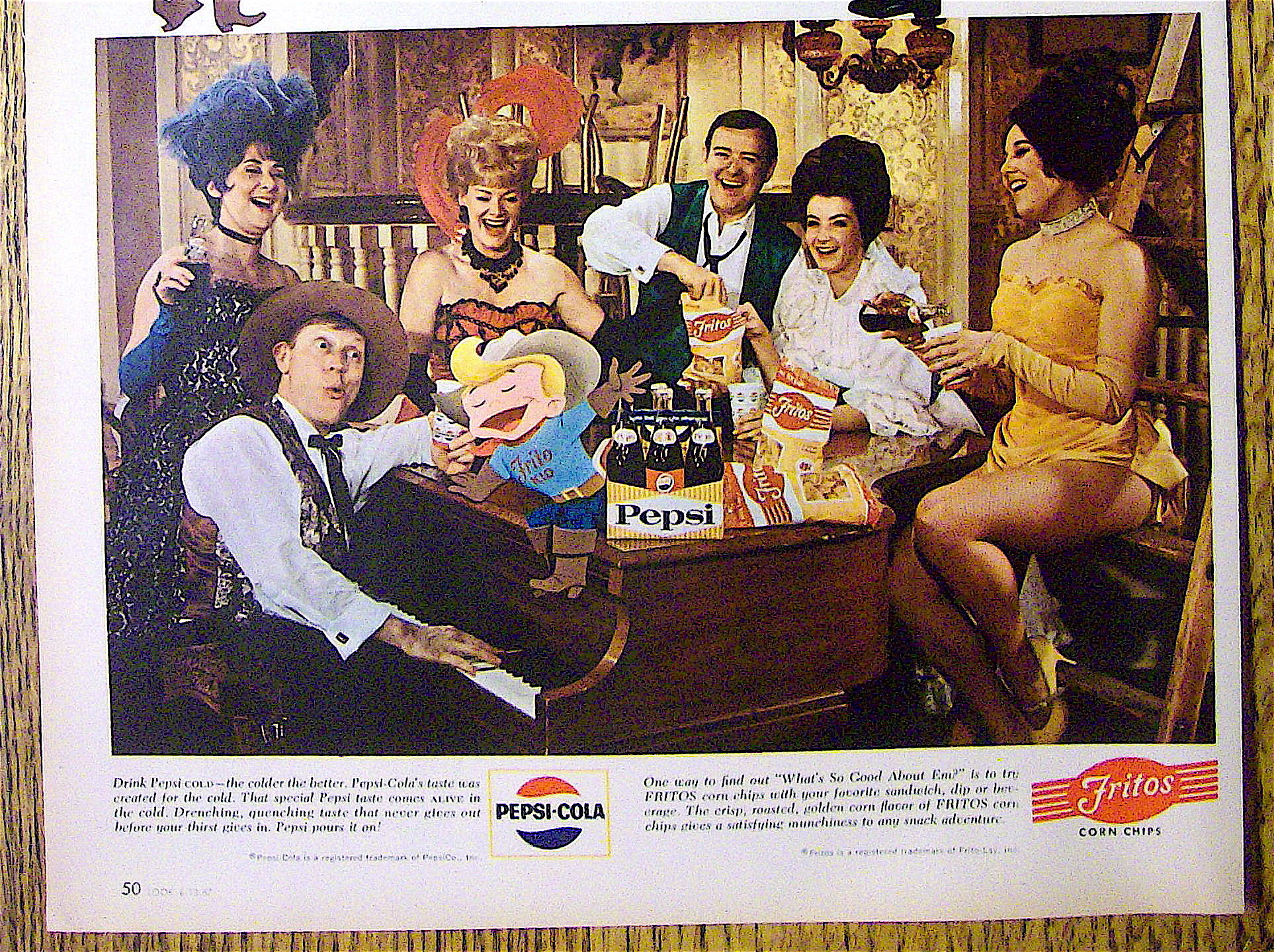 1967 Frontierland with Fritos Chips and Pepsi Cola