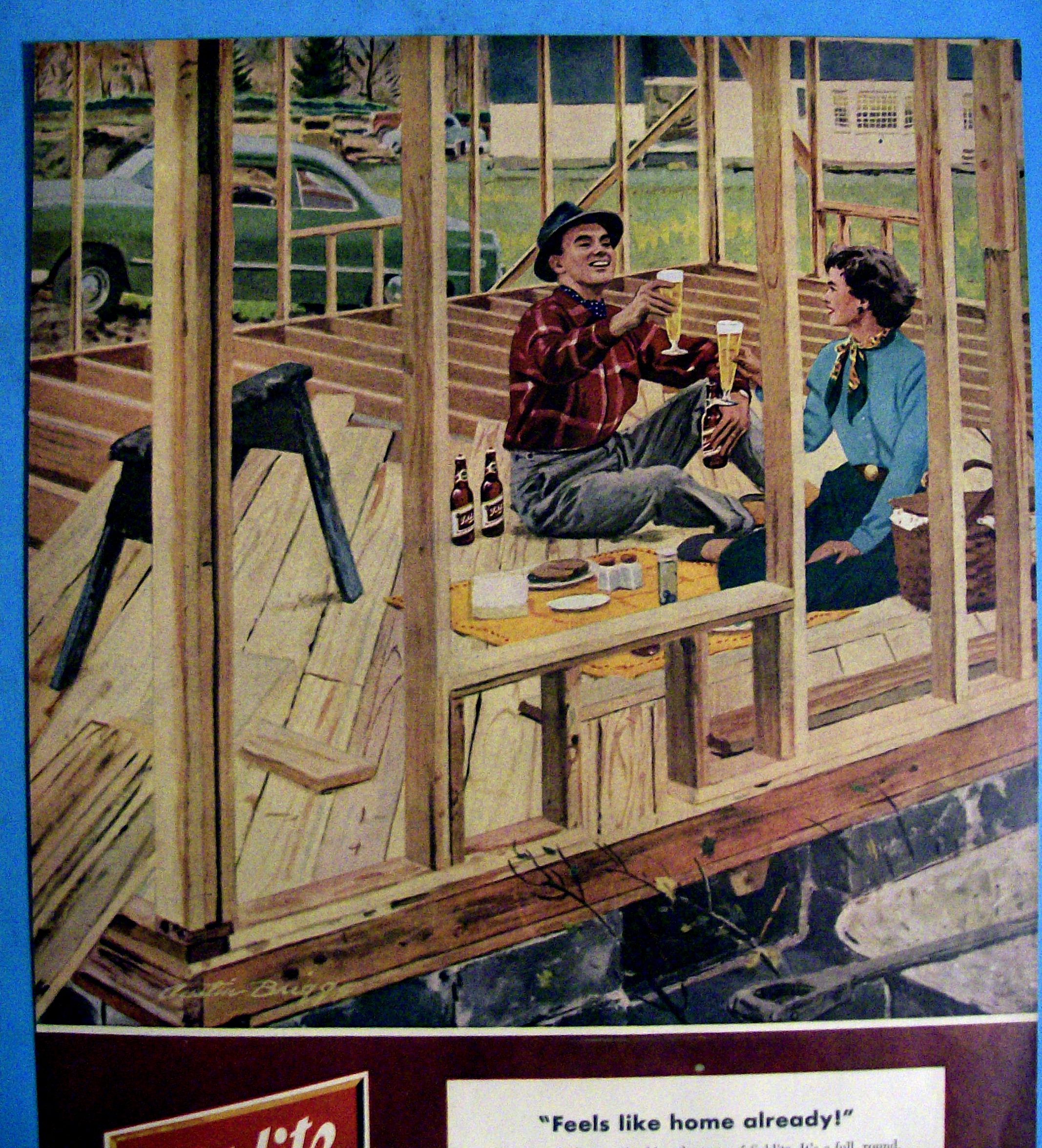 Vintage Ad: 1952 Schlitz Beer By Austin Briggs