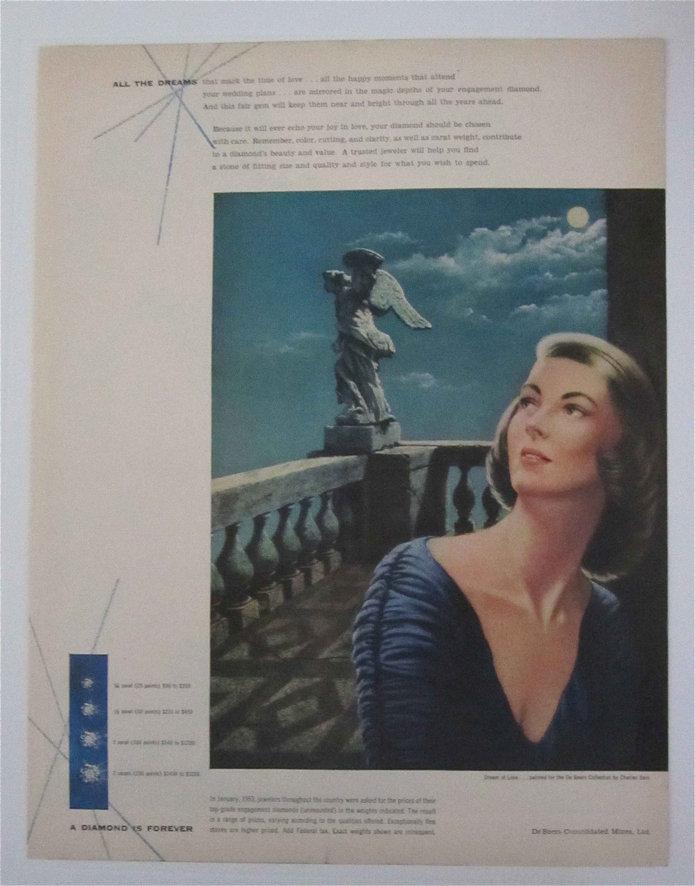 1953 A Diamond Is Forever w/ Dream Of Love