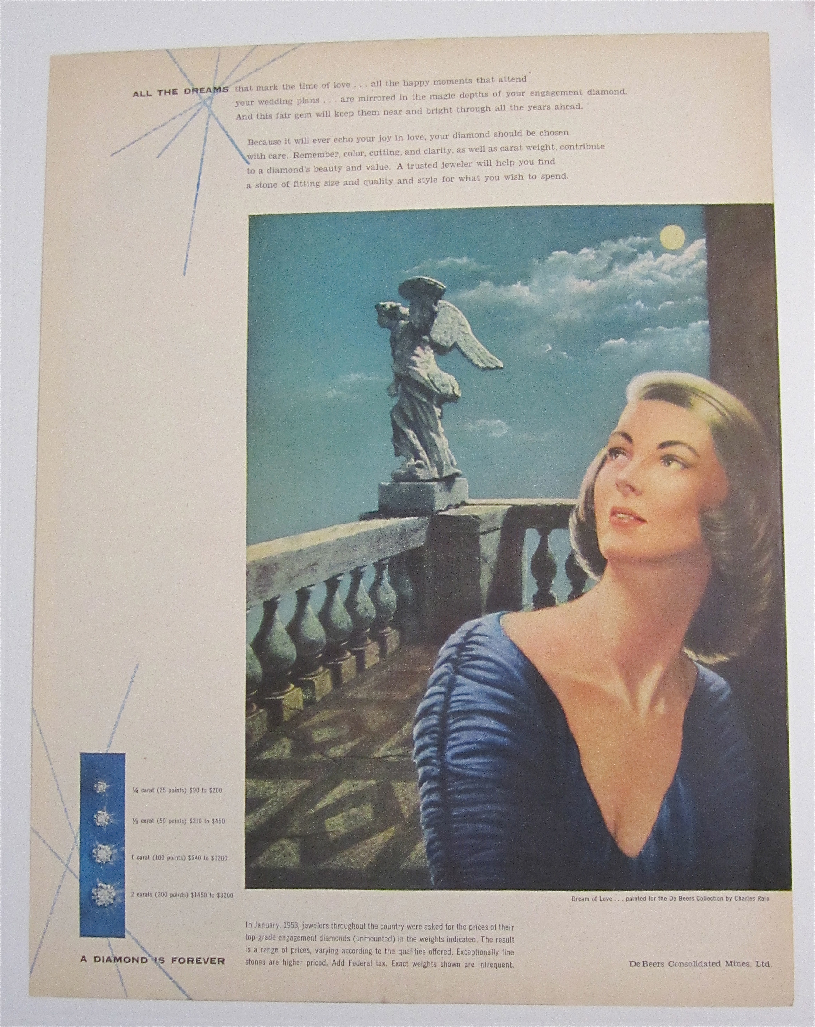 1953 A Diamond Is Forever w/ Dream Of Love