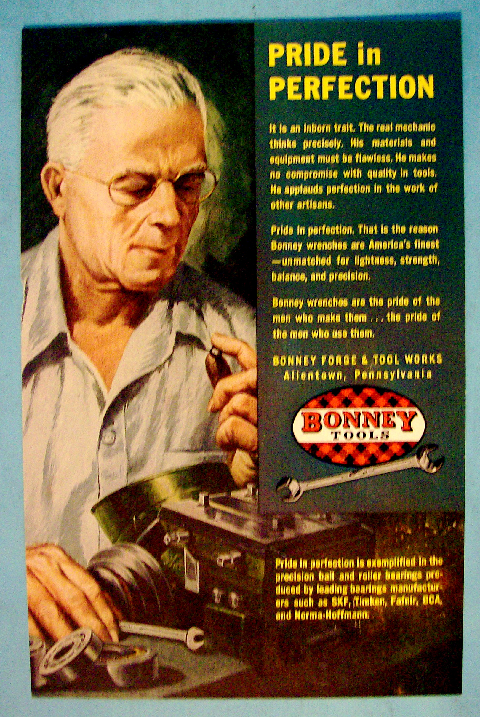 Vintage Ad: 1952 Bonney Tools