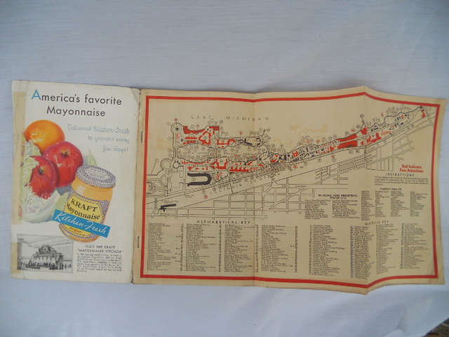 1933 Chicago World's Fair Guide
