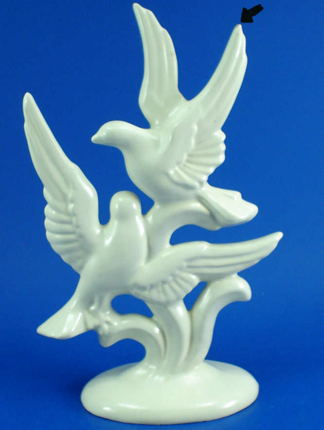 Metlox Poppytrail Bird Pair Figurine