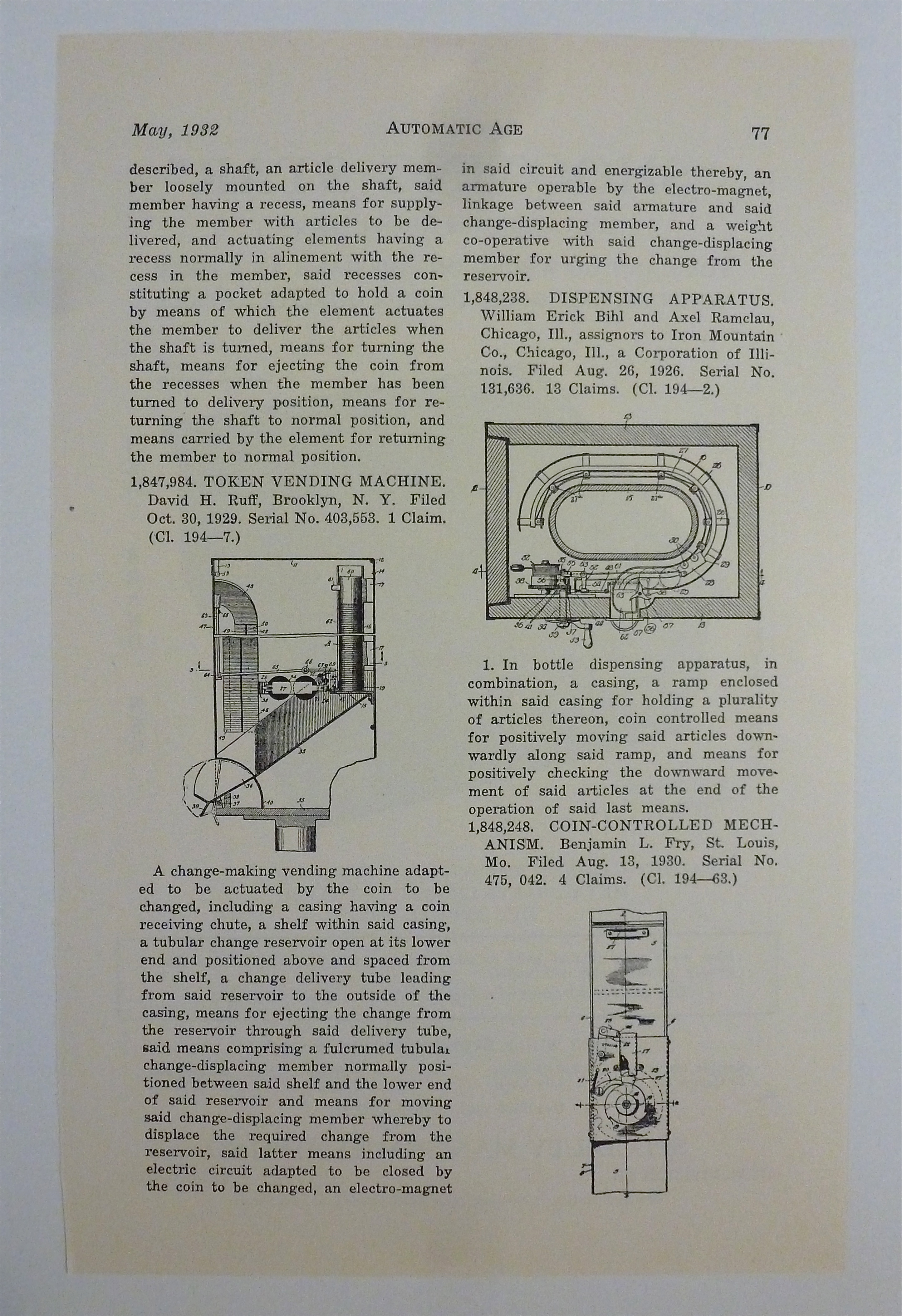 1932 Specialty Manufacturing Co. with Shooting Star
