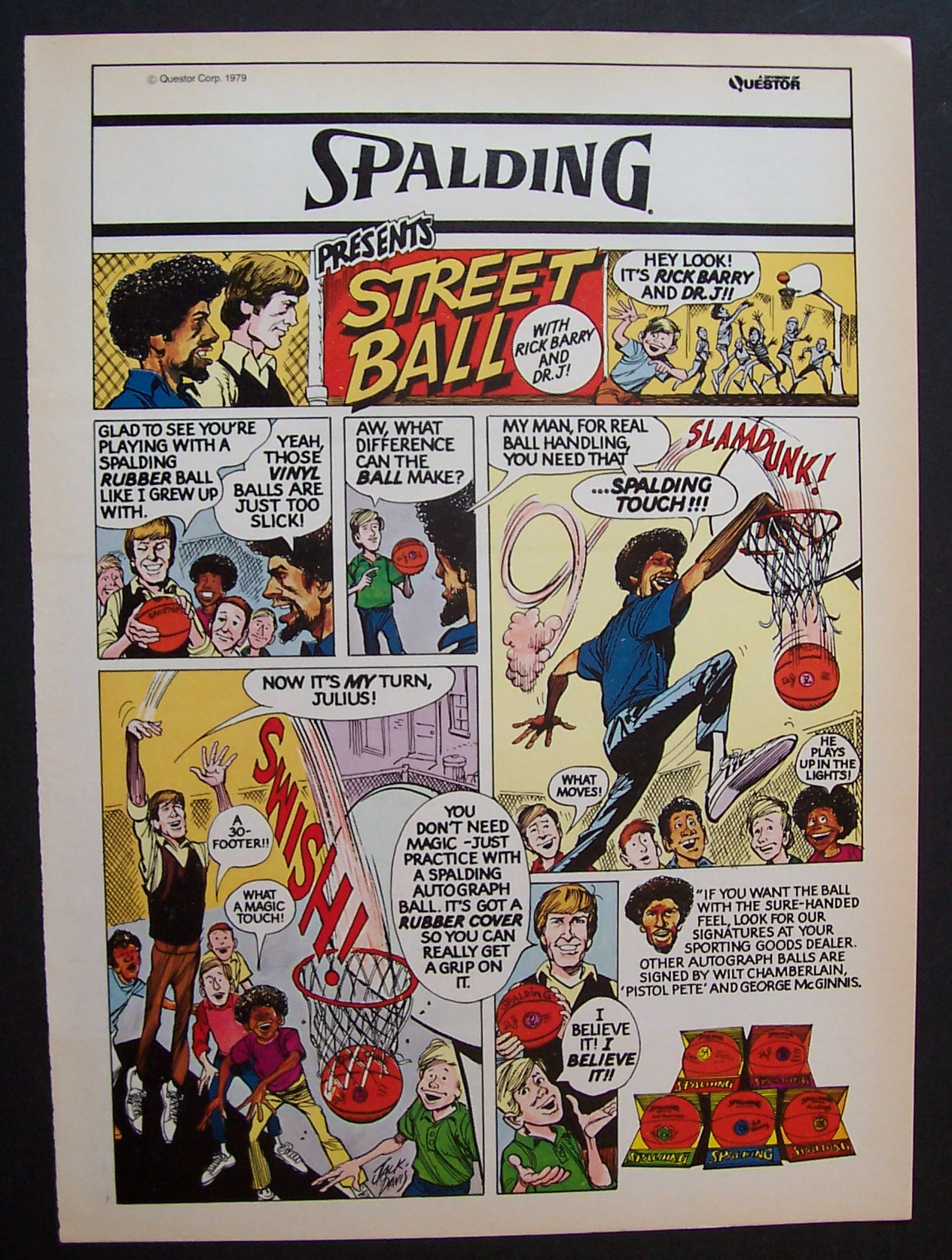 1980  Spalding  Basketball