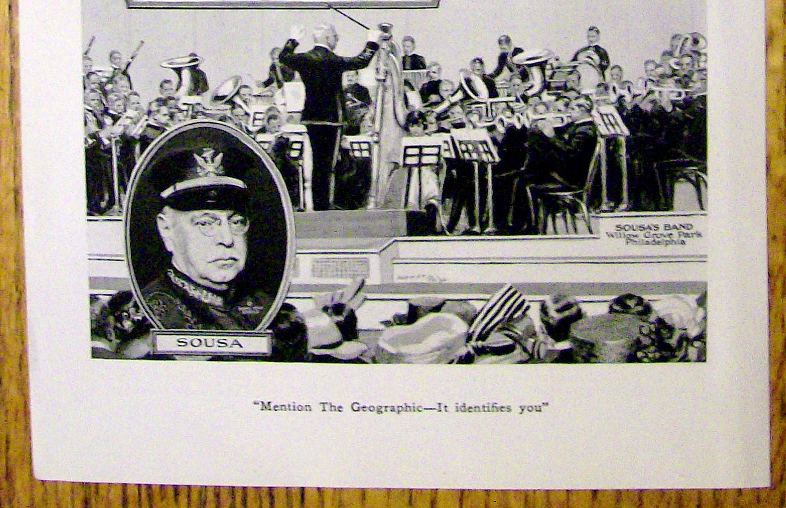1921 Victor Talking Machine with Sousa