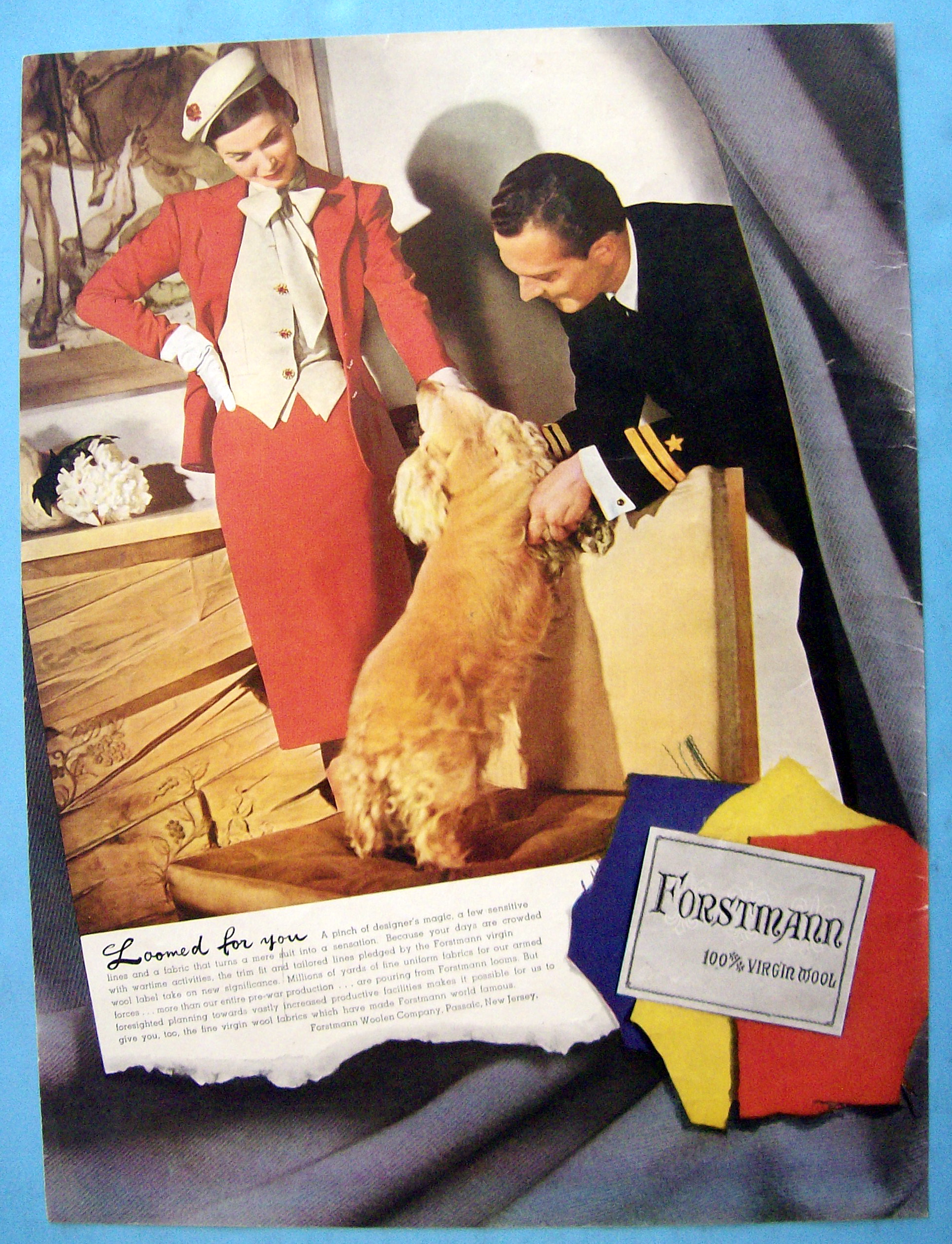 Vintage Ad: 1943 Forstmann