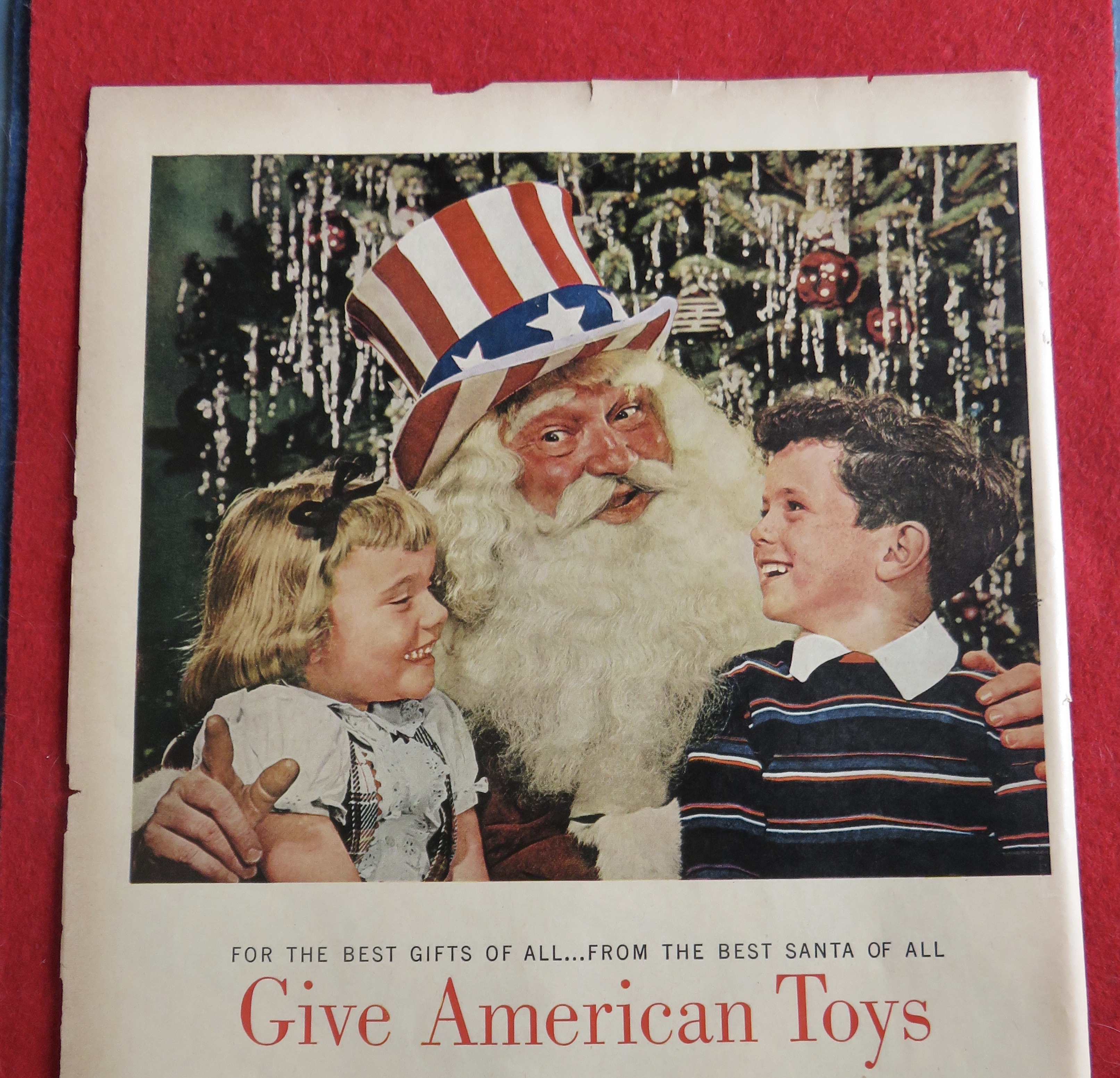 1953 American Toy Institute with Santa Claus