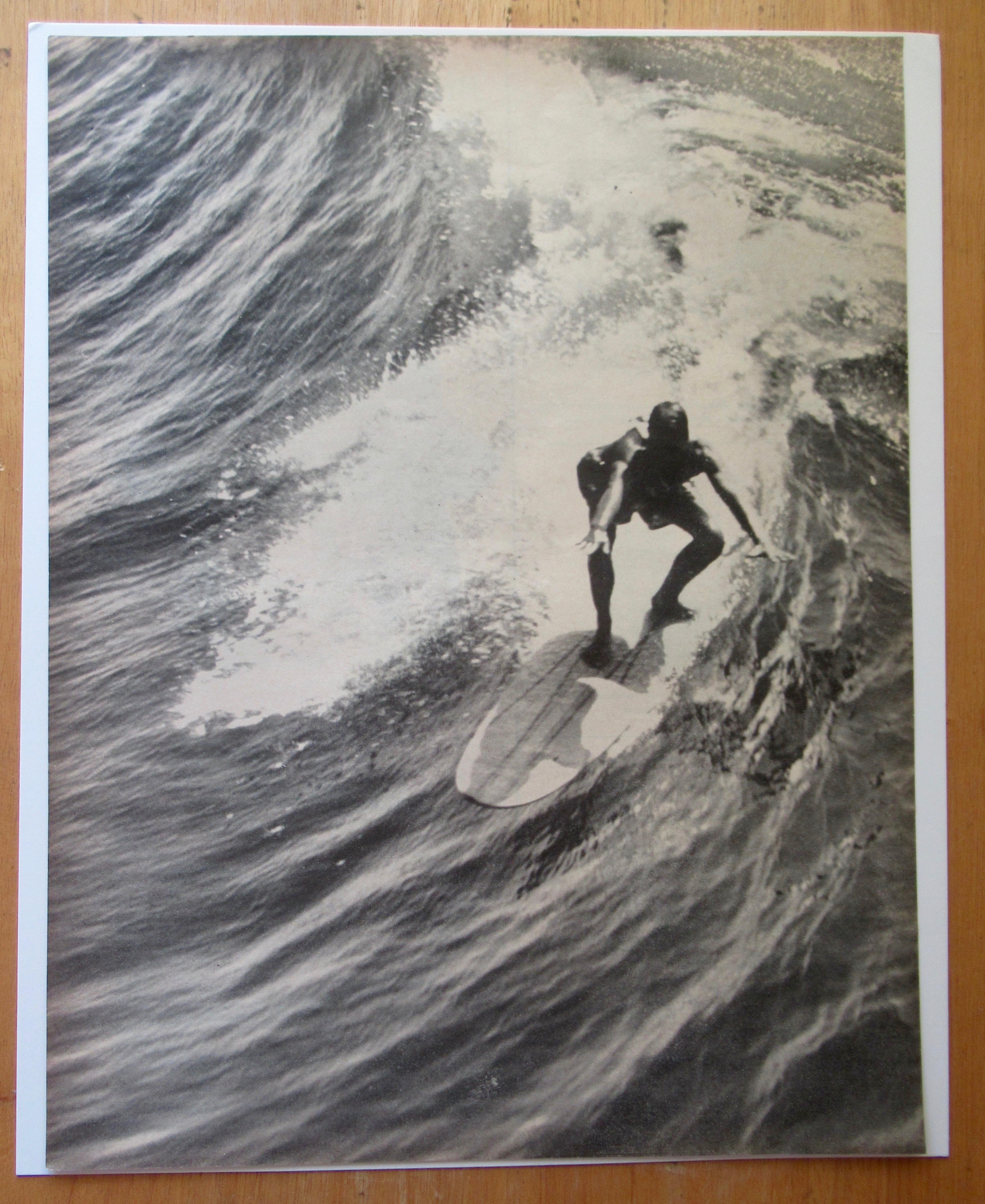 1965 Falstaff Beer with Man Surfing