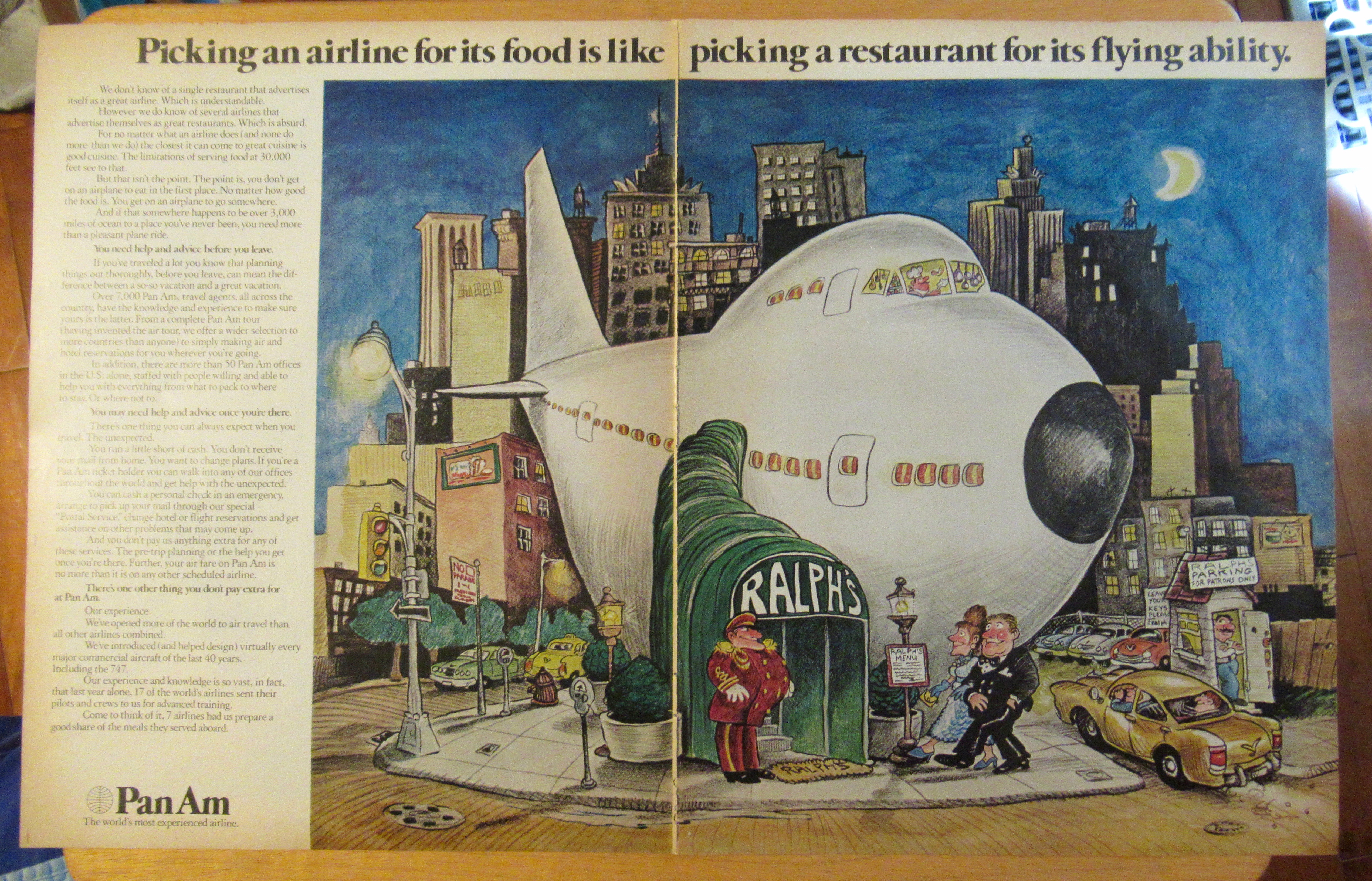 1972 Pan Am Airlines with Picking An Airline