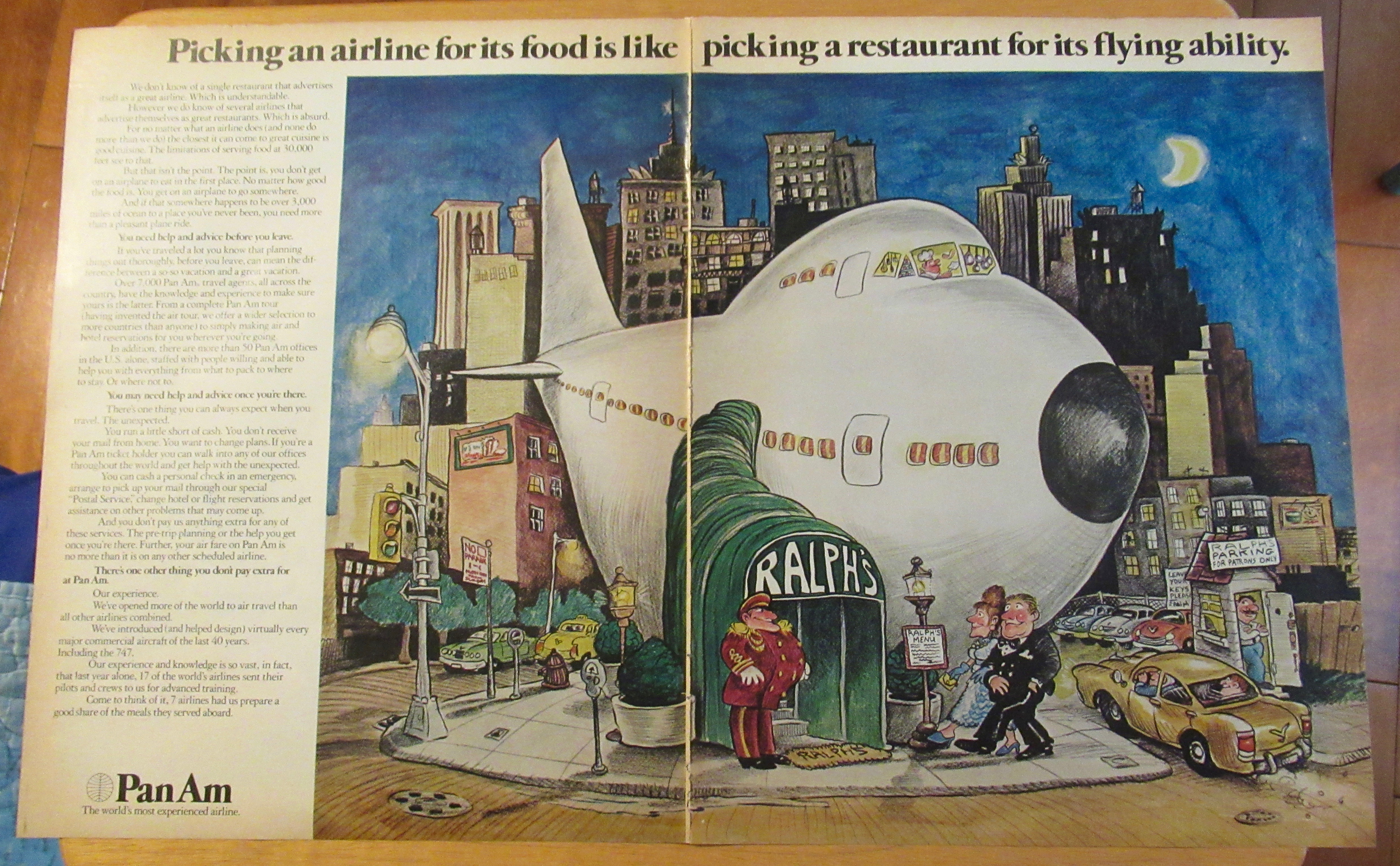 1972 Pan Am Airlines with Picking An Airline