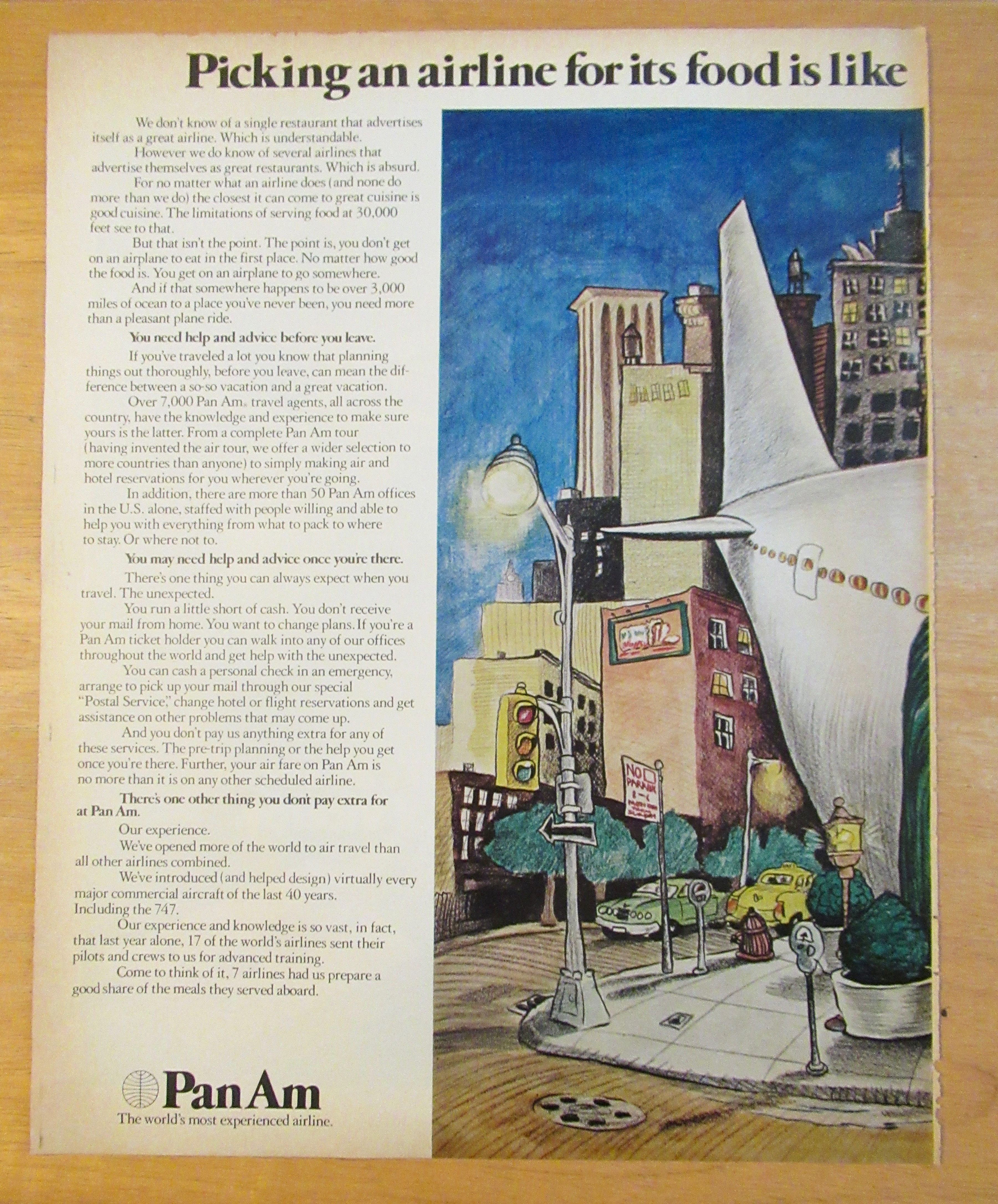 1972 Pan Am Airlines with Picking An Airline