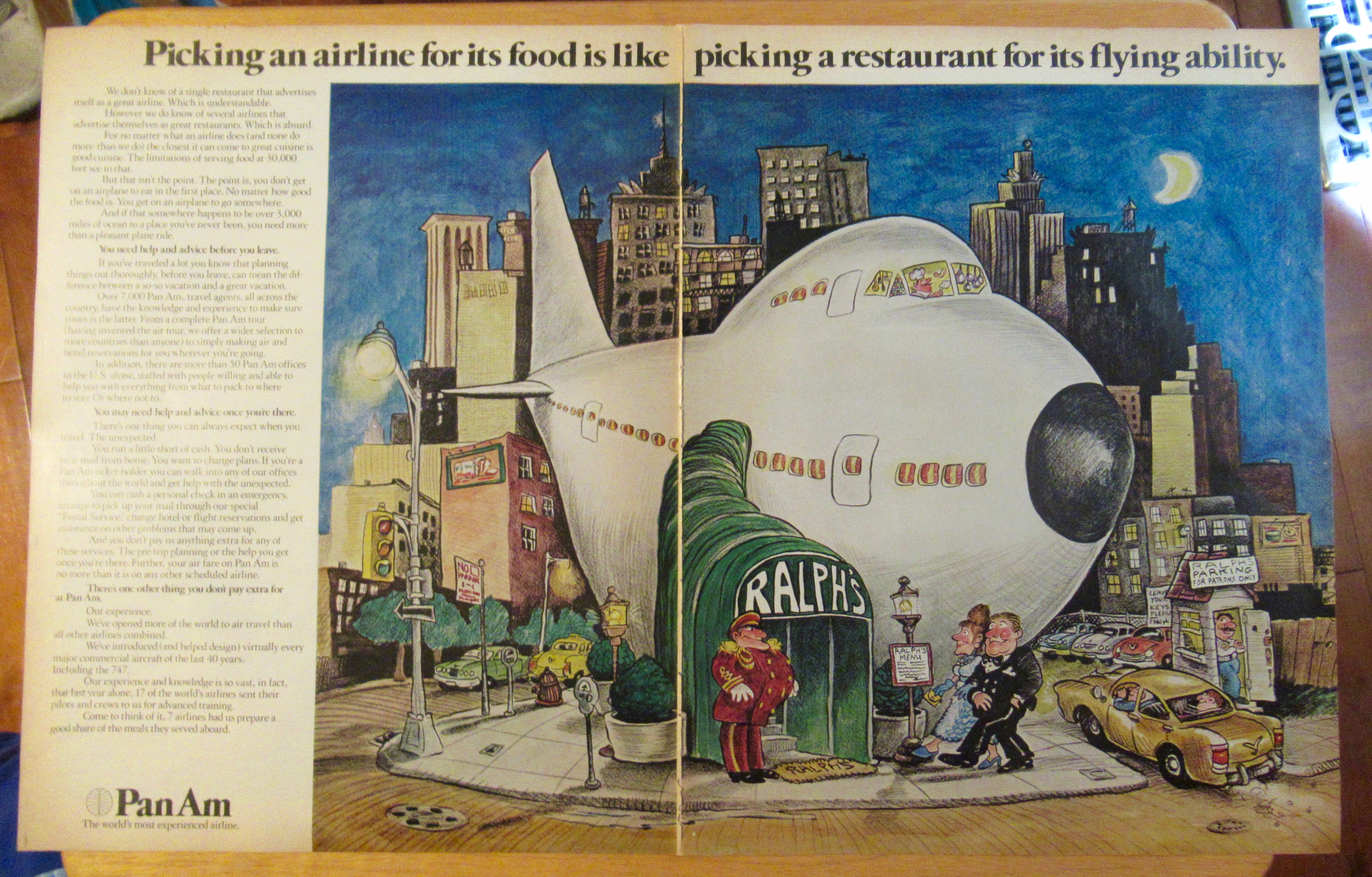 1972 Pan Am Airlines with Picking An Airline