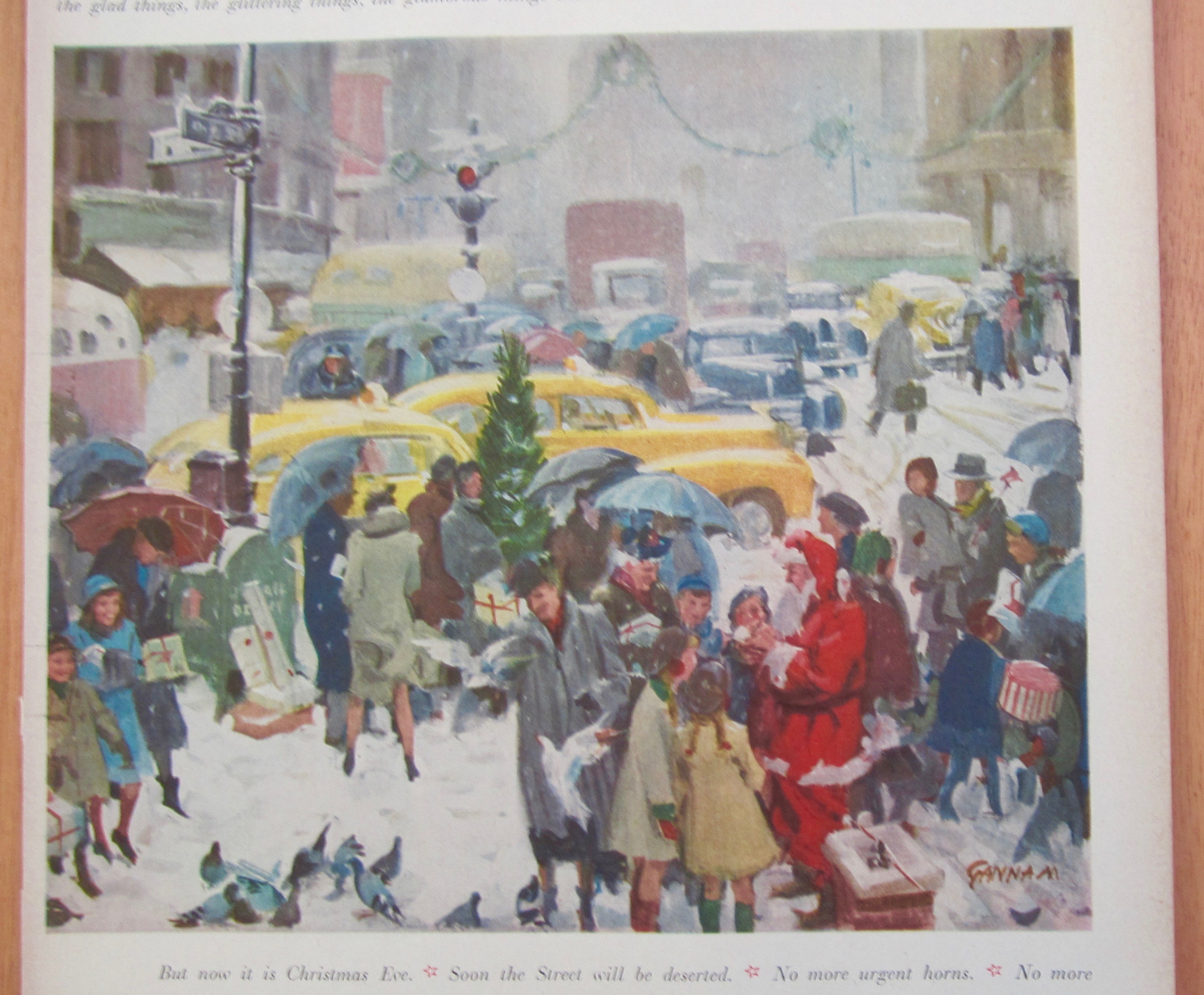 1948 Pacific Mills with Christmas Street
