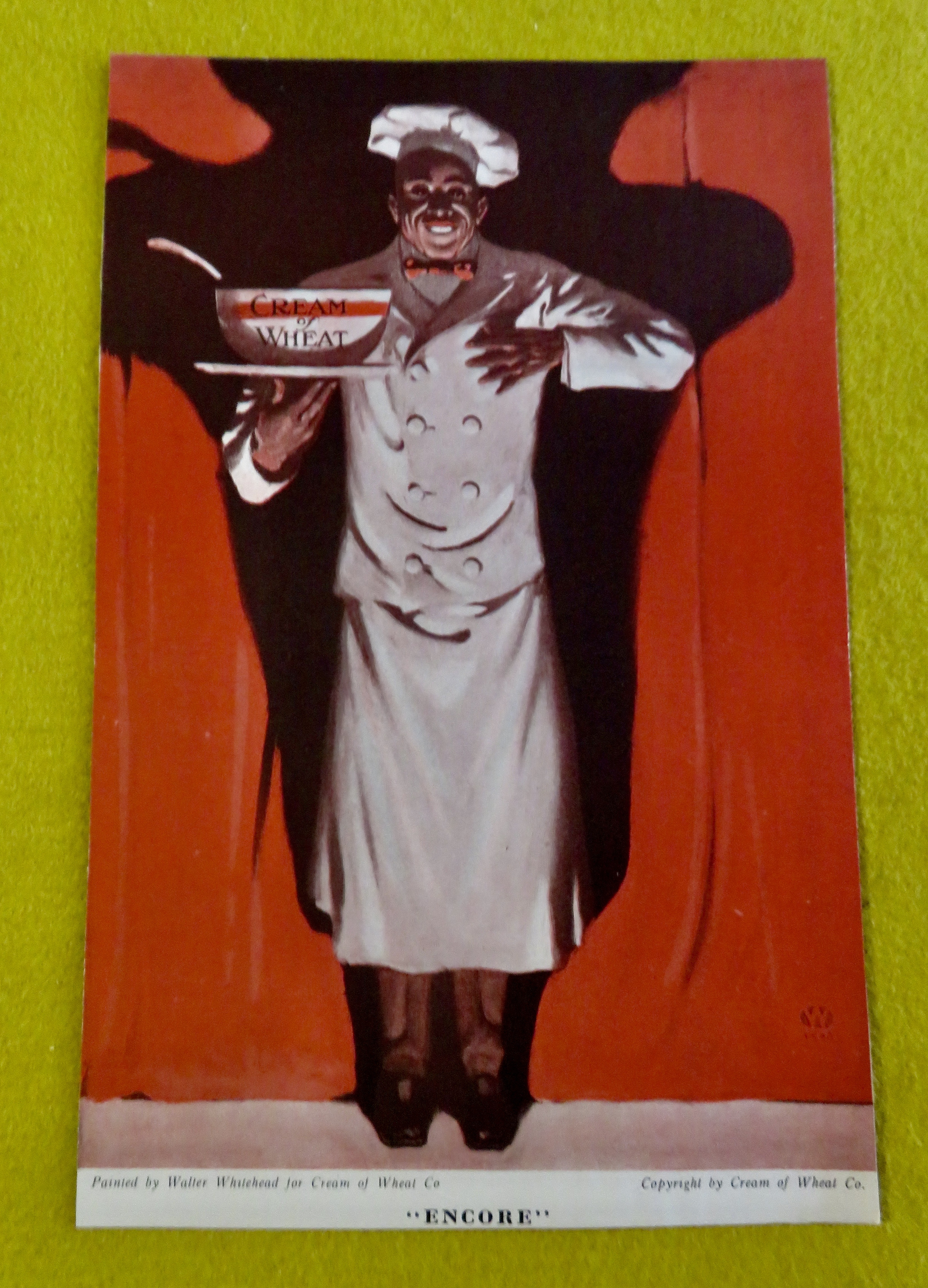1921 Cream Of Wheat with Encore By Walter Whitehead
