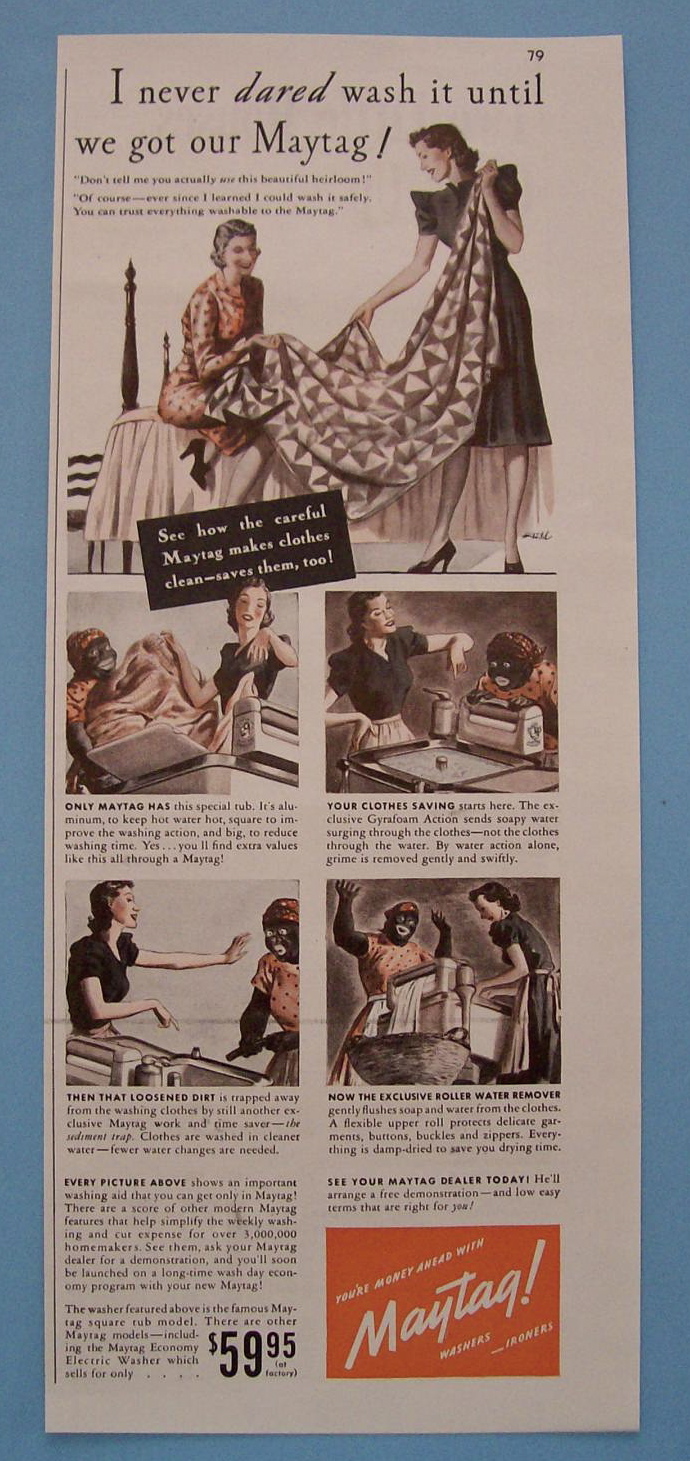 Vintage Ad: 1939 Maytag Washer