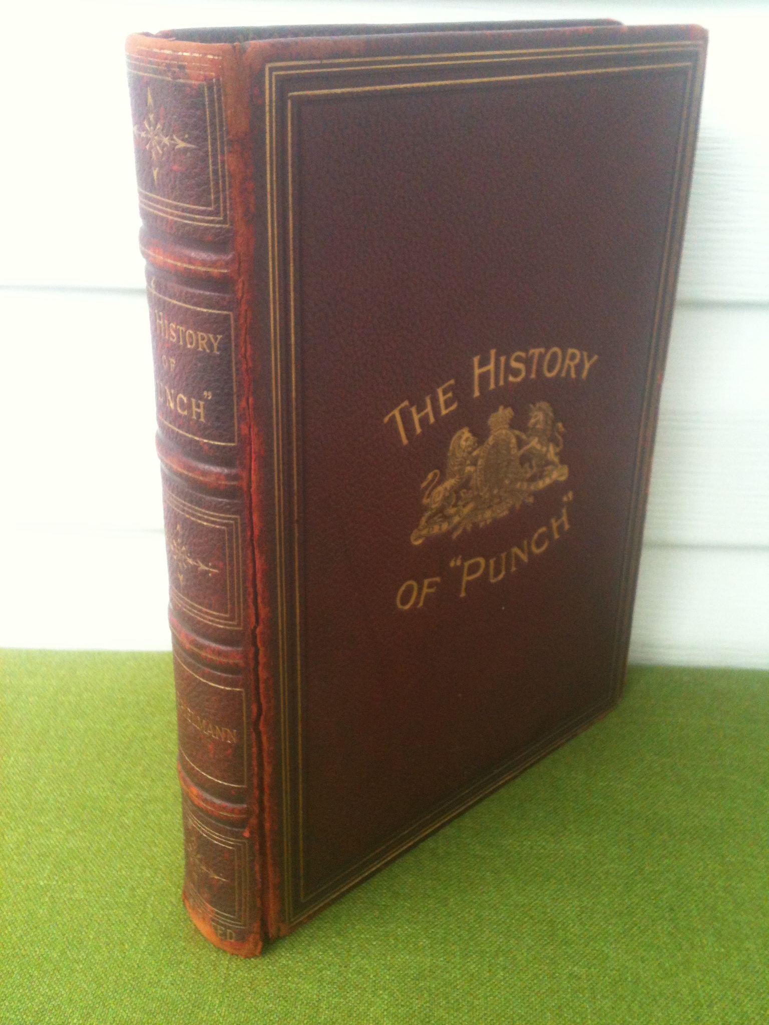 History of Punch M.H. Spielmann 1895 Book
