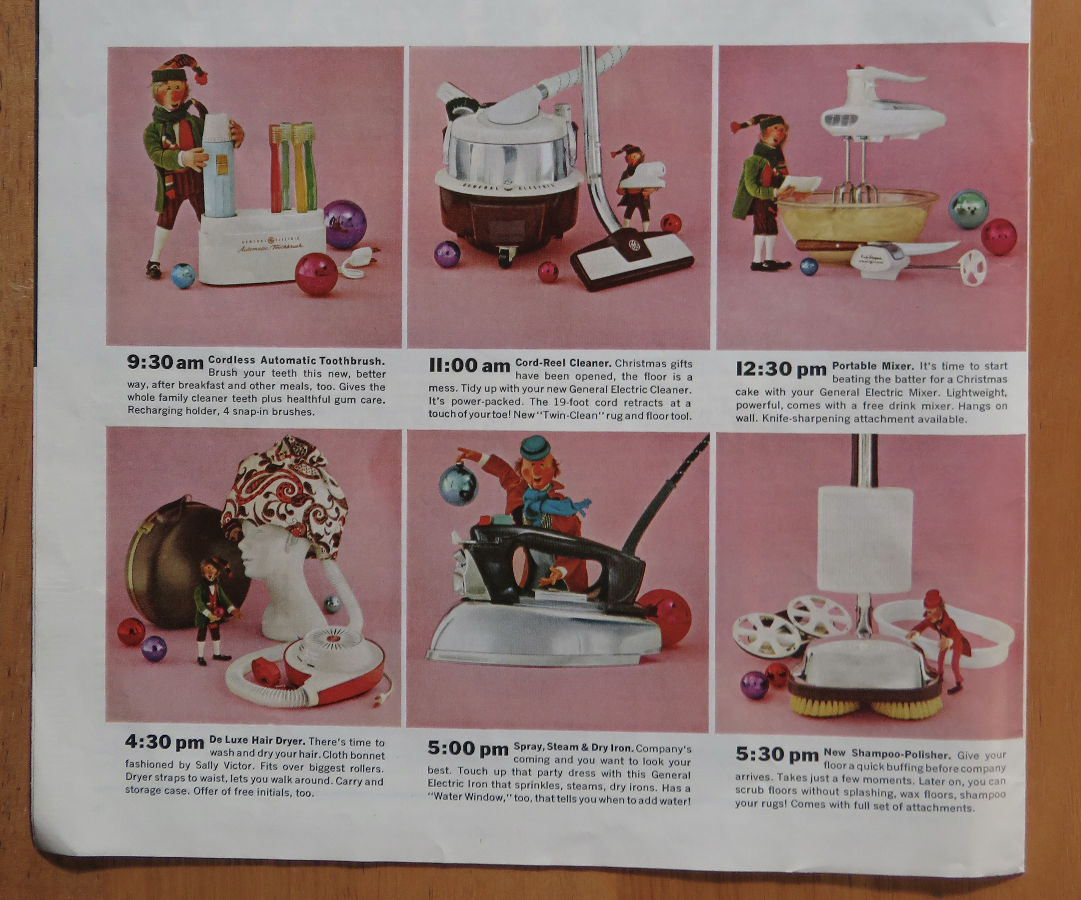 1963 General Electric Gifts with Christmas Gifts