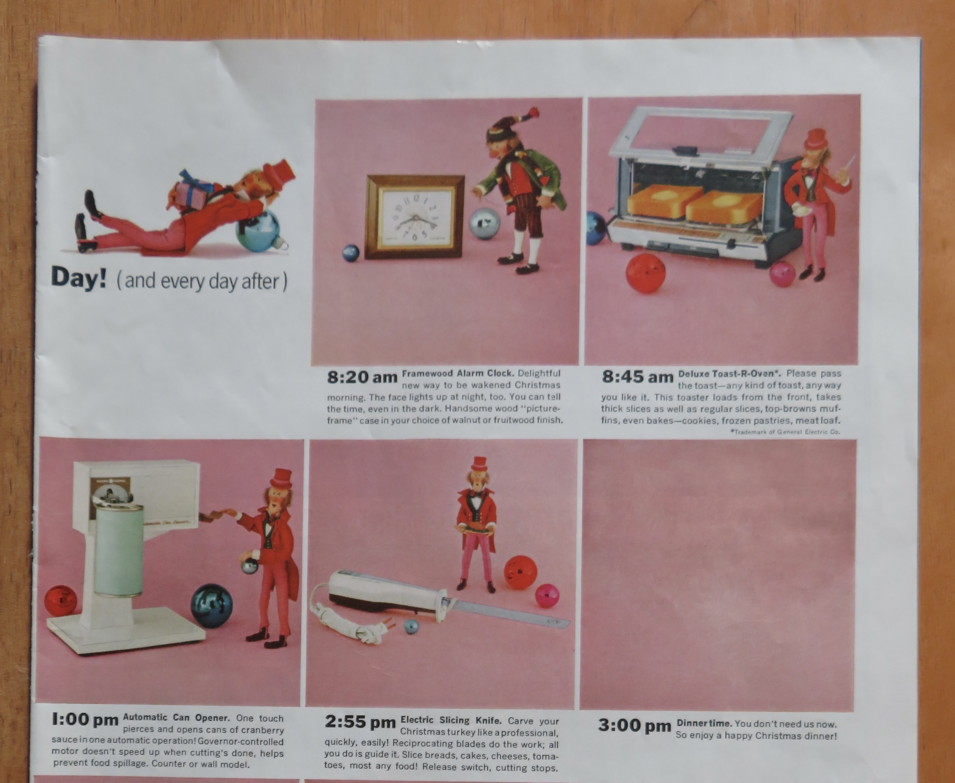1963 General Electric Gifts with Christmas Gifts
