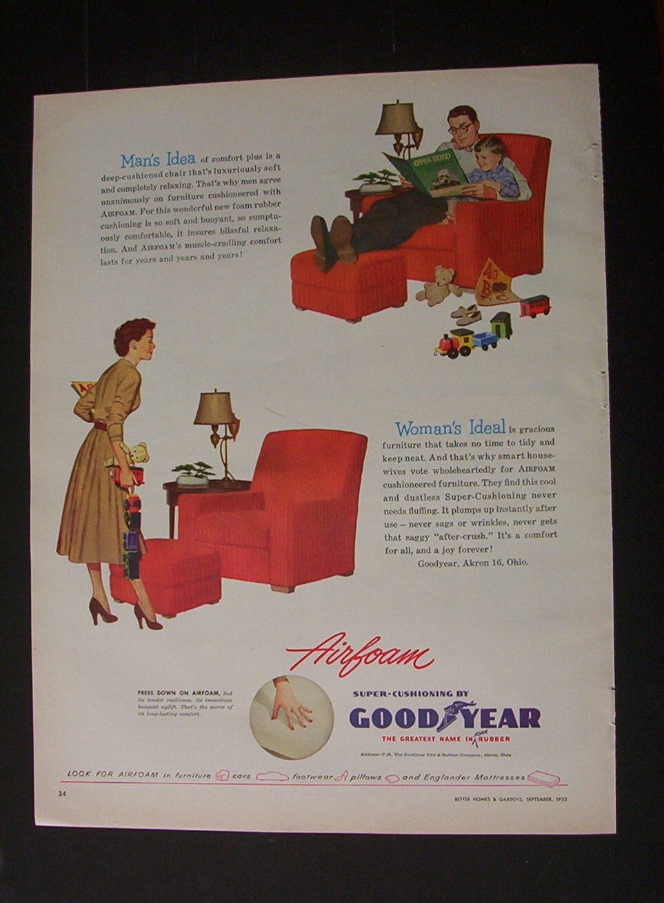 1952 Goodyear Airfoam