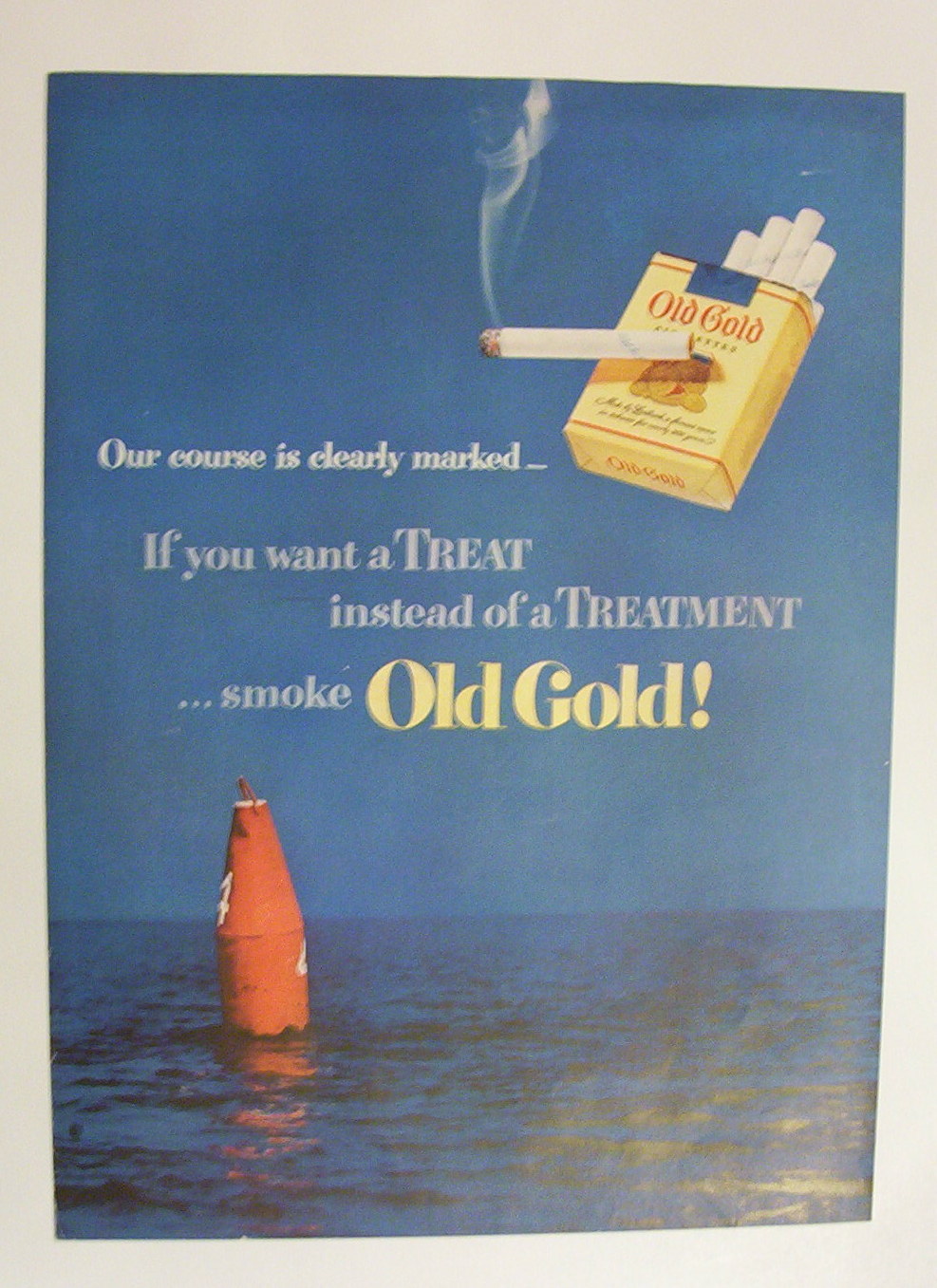 1951  Old  Gold  Cigarettes
