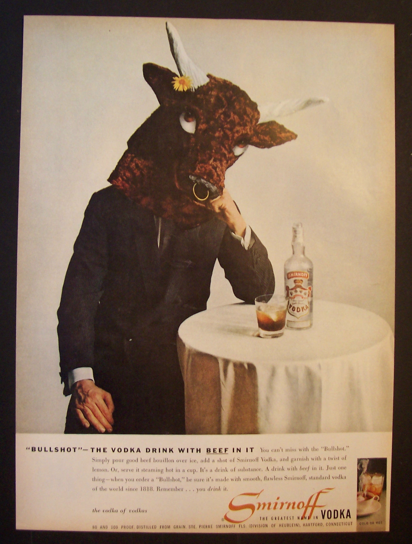 1958  Smirnoff  Vodka