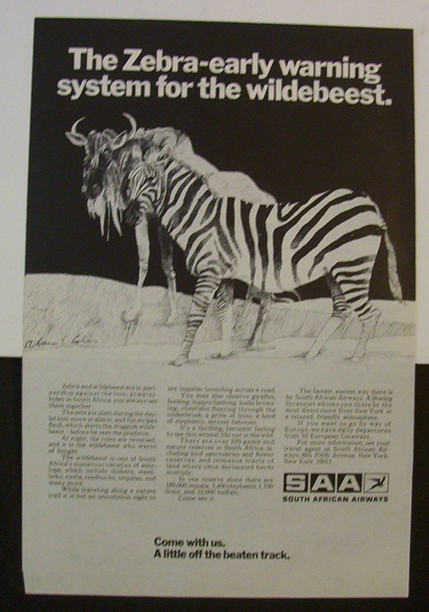 1970  South  African  Airways