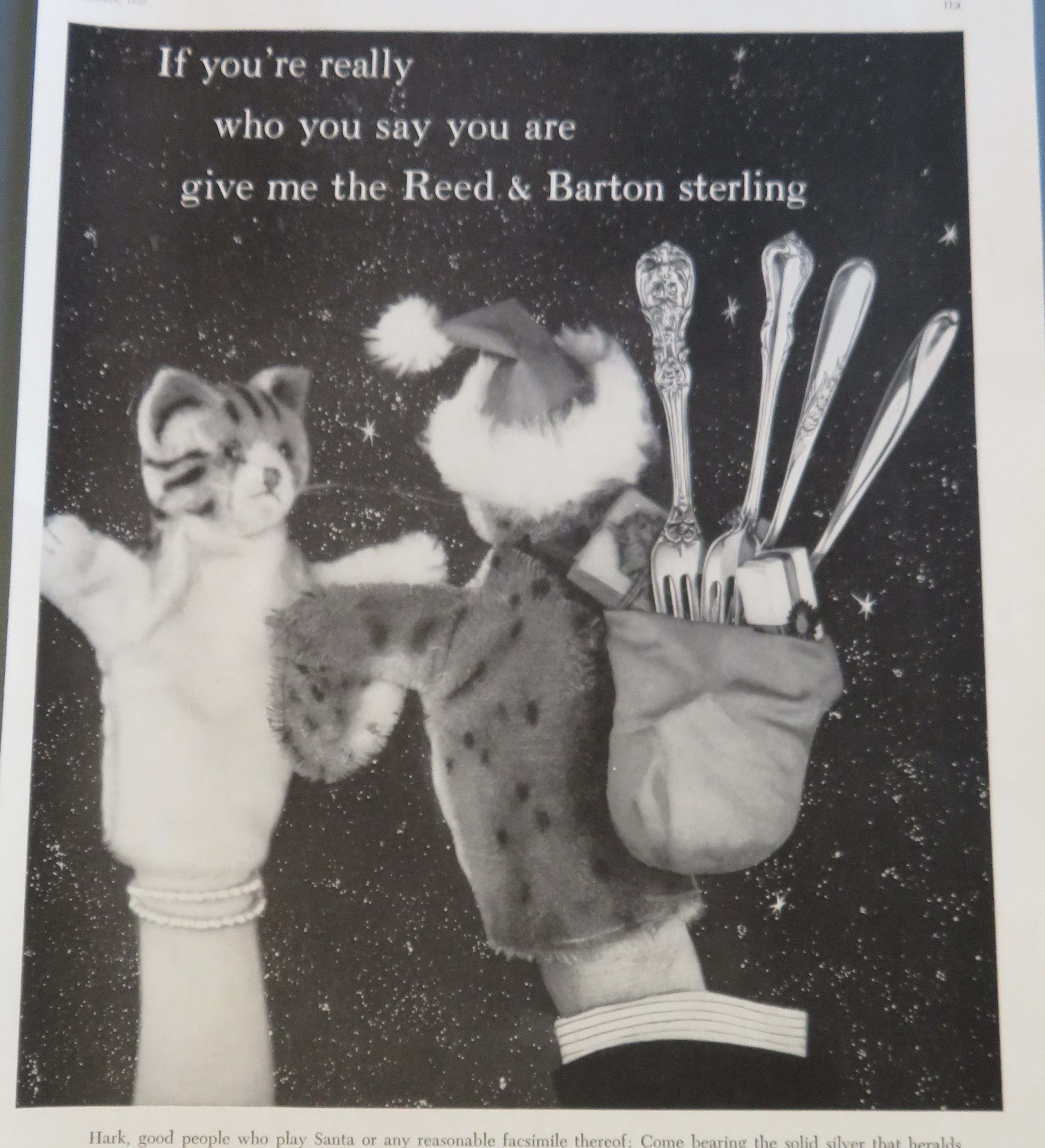 1957 Reed & Barton Sterling with Puppets & Silverware