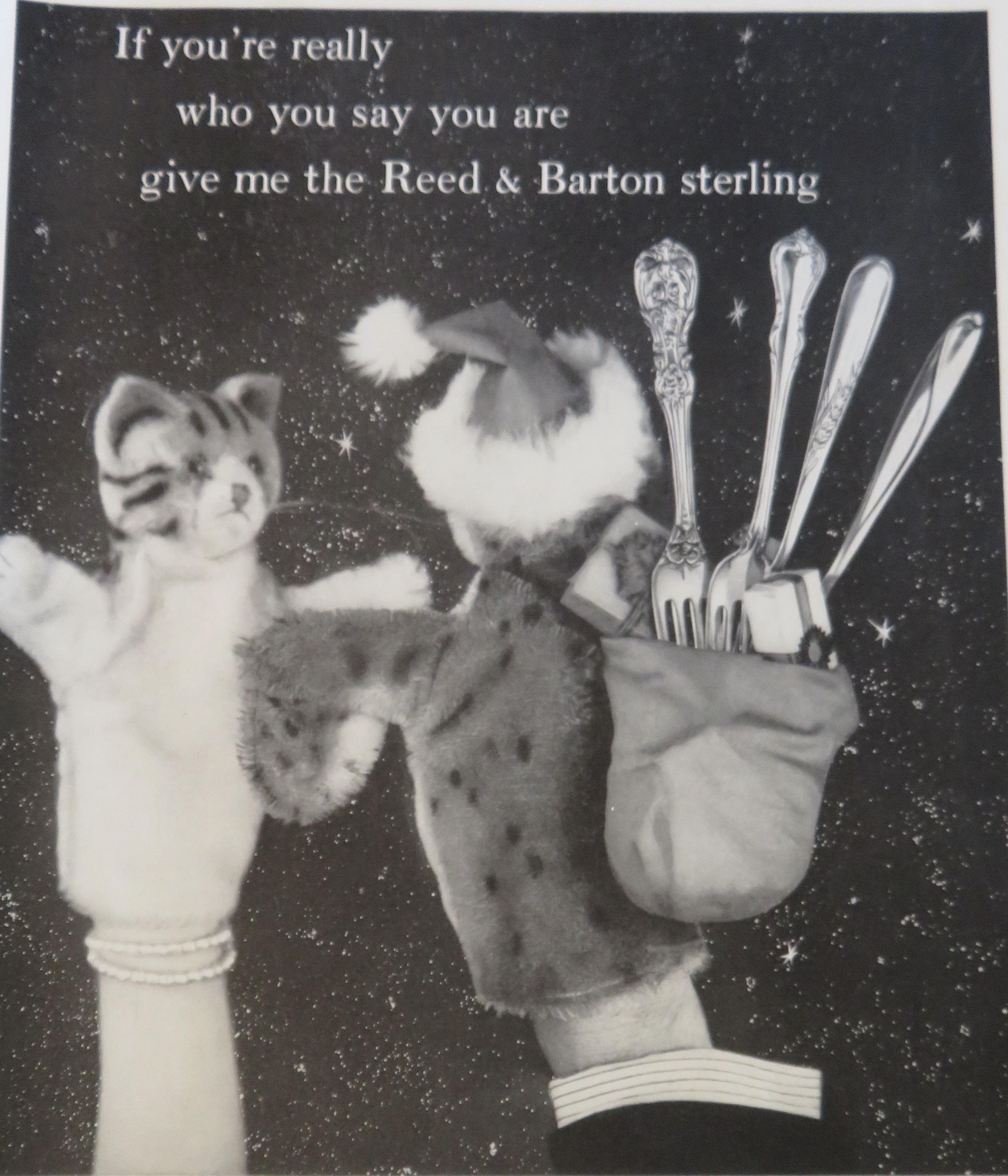 1957 Reed & Barton Sterling with Puppets & Silverware