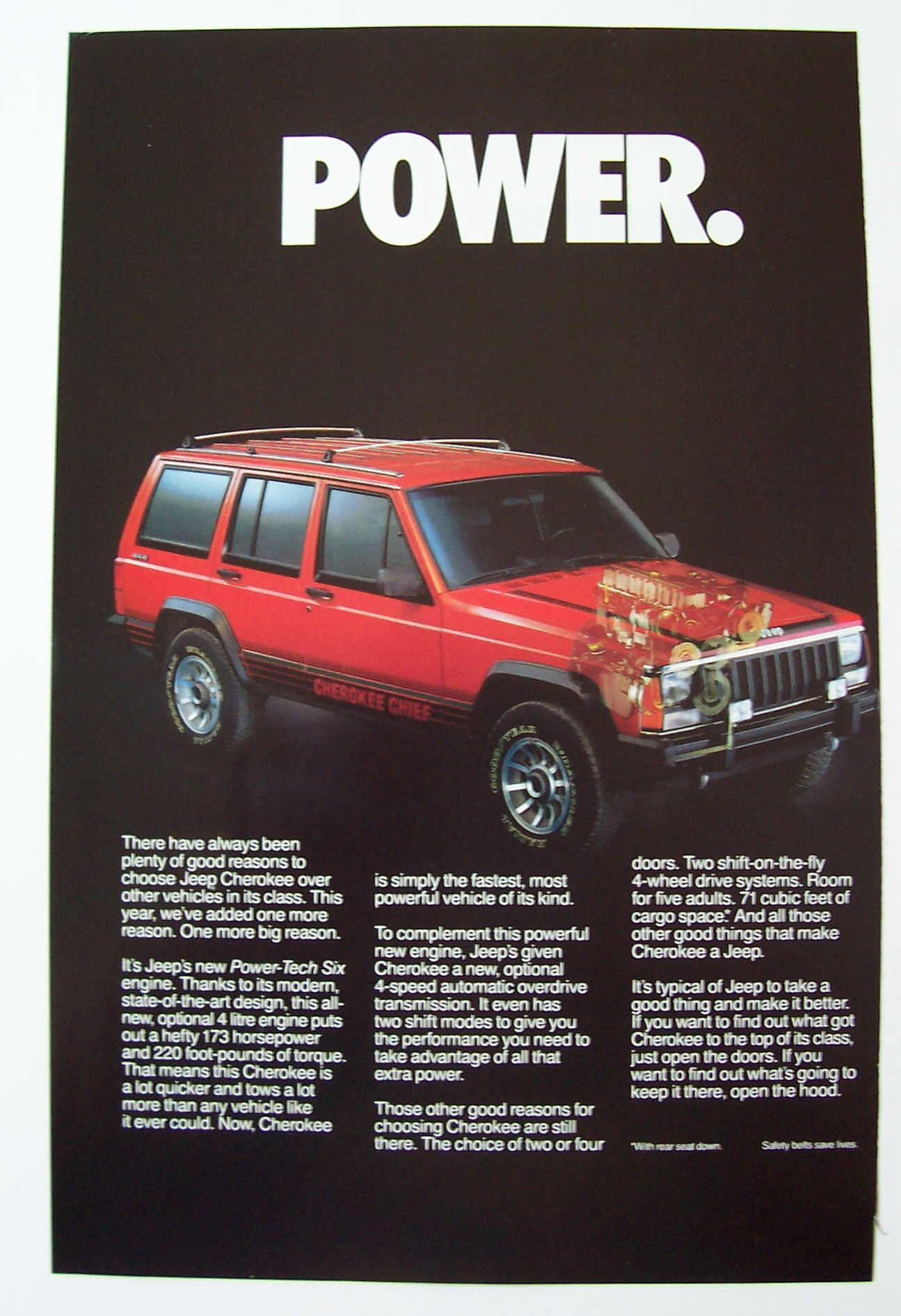 Vintage Ad: 1986 Jeep Cherokee