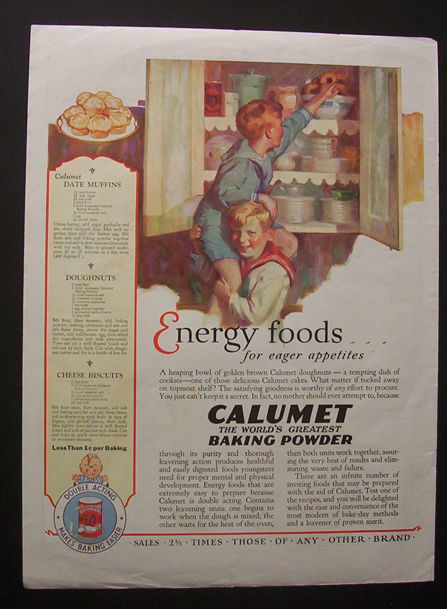 1928  Calumet  Baking  Powder