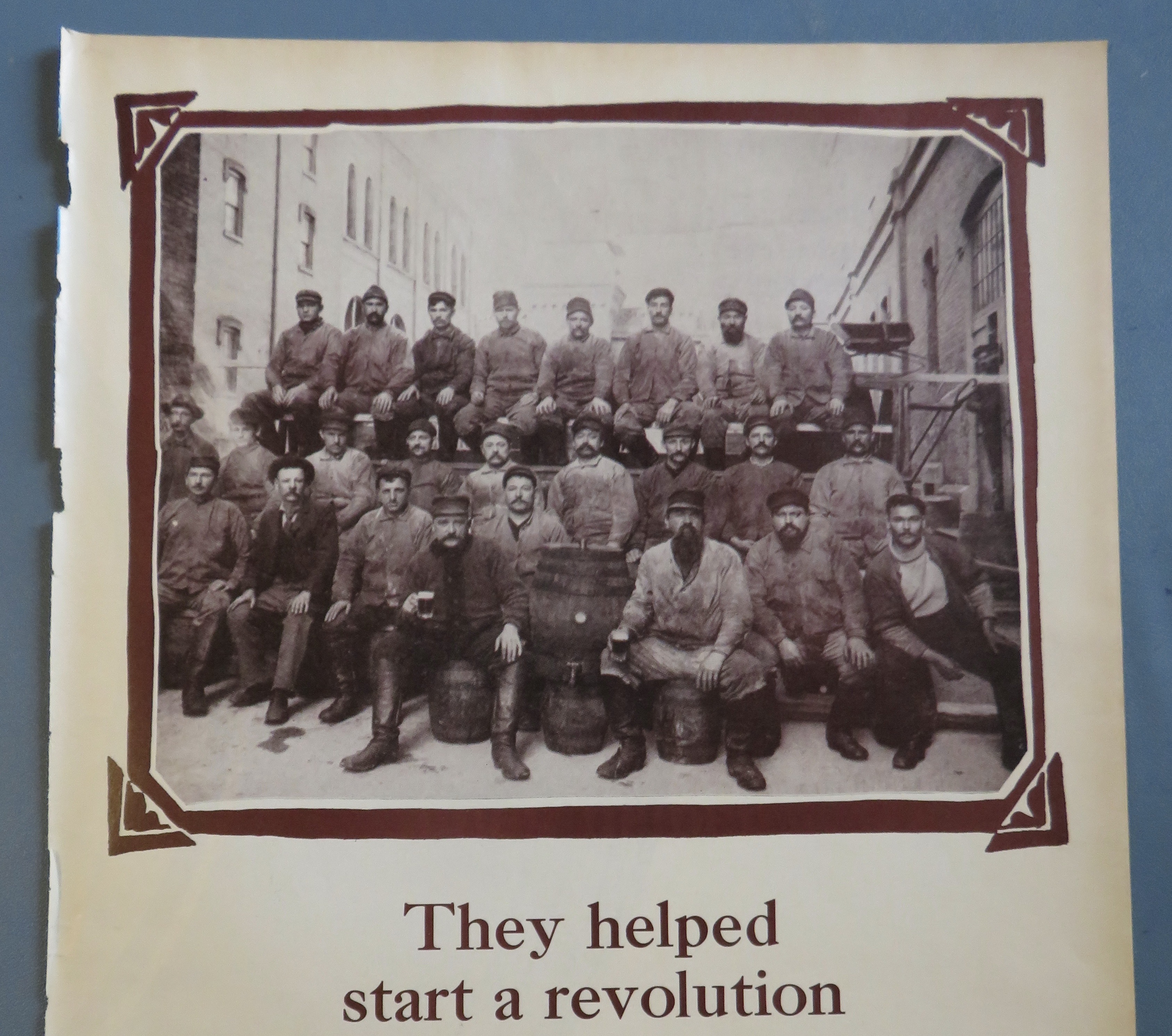 1965 Schlitz Beer with They Helped Start A Revolution