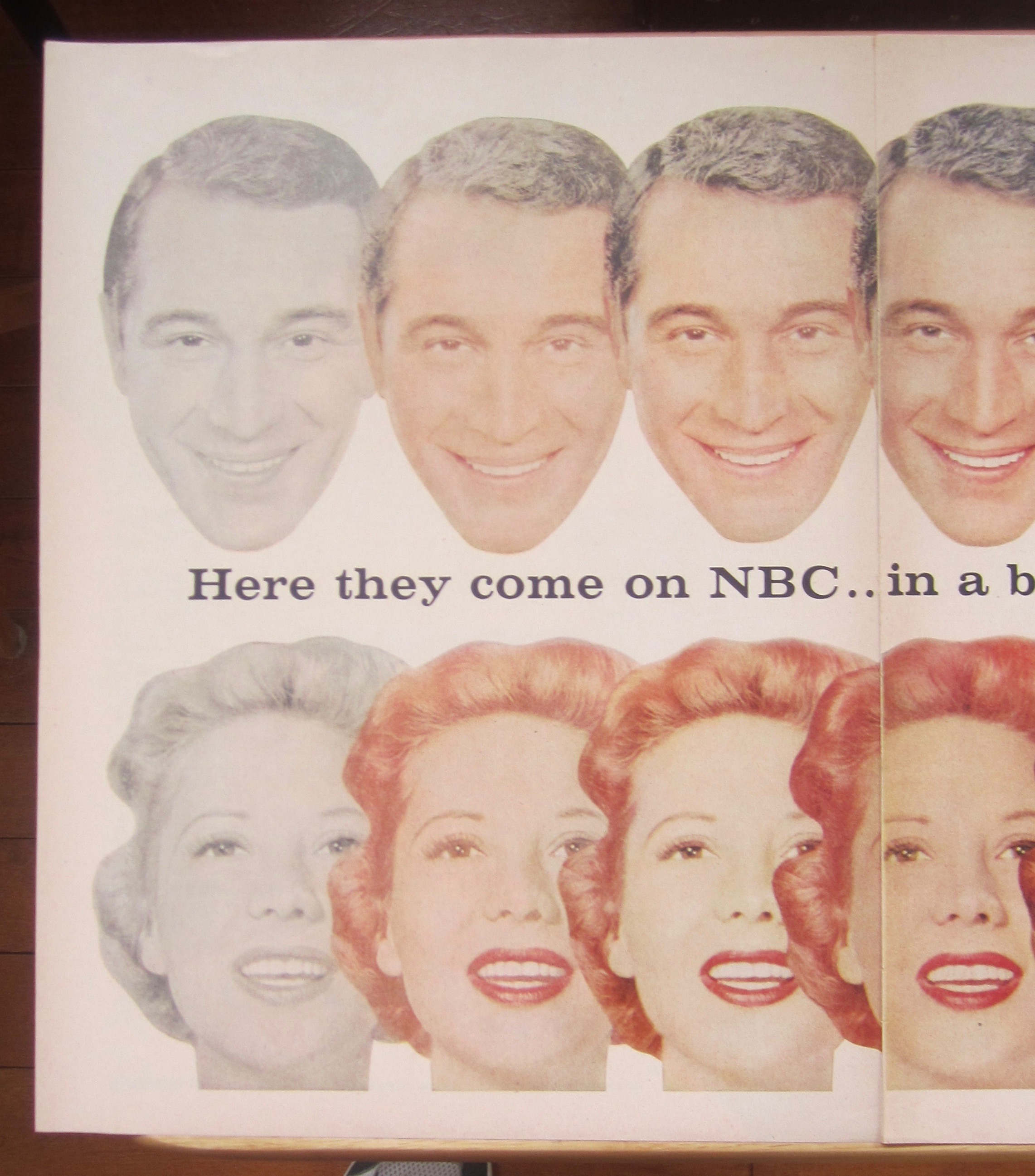 1956 NBC Color Television with Perry Como & Dinah Shore