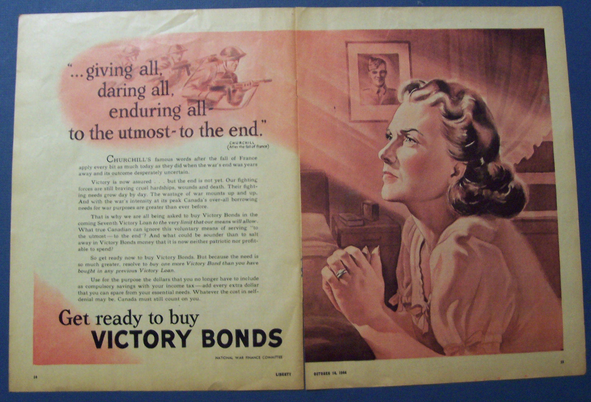 1944 Get  Ready  To  Buy  Victory  Bonds