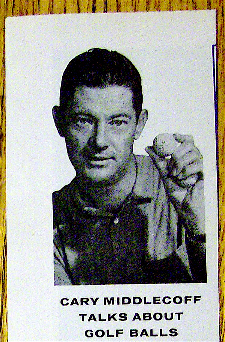 1958 Wilson Golf Balls With Cary Middlecoff